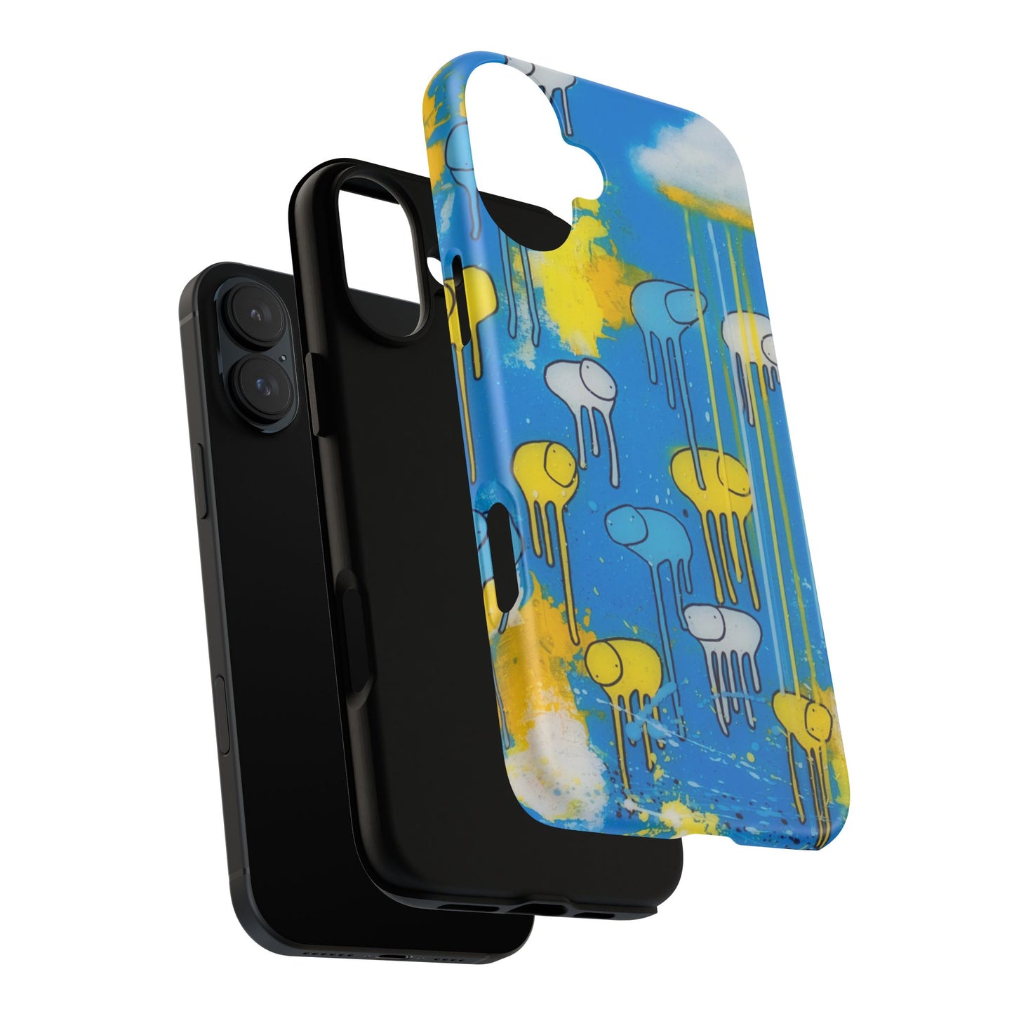 RAINING COWS "I Sea Blue" Phone Case