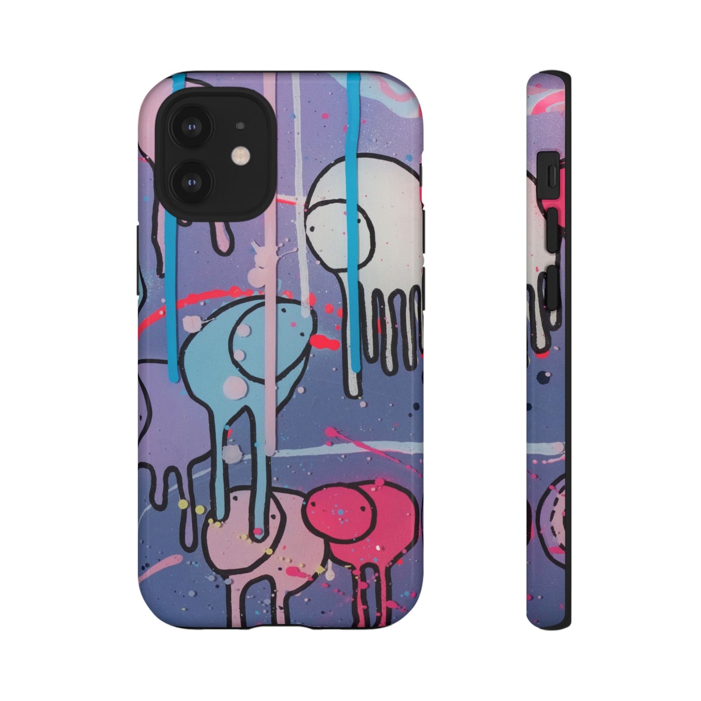 RAINING COWS "Purple Alley Streets" Phone Case