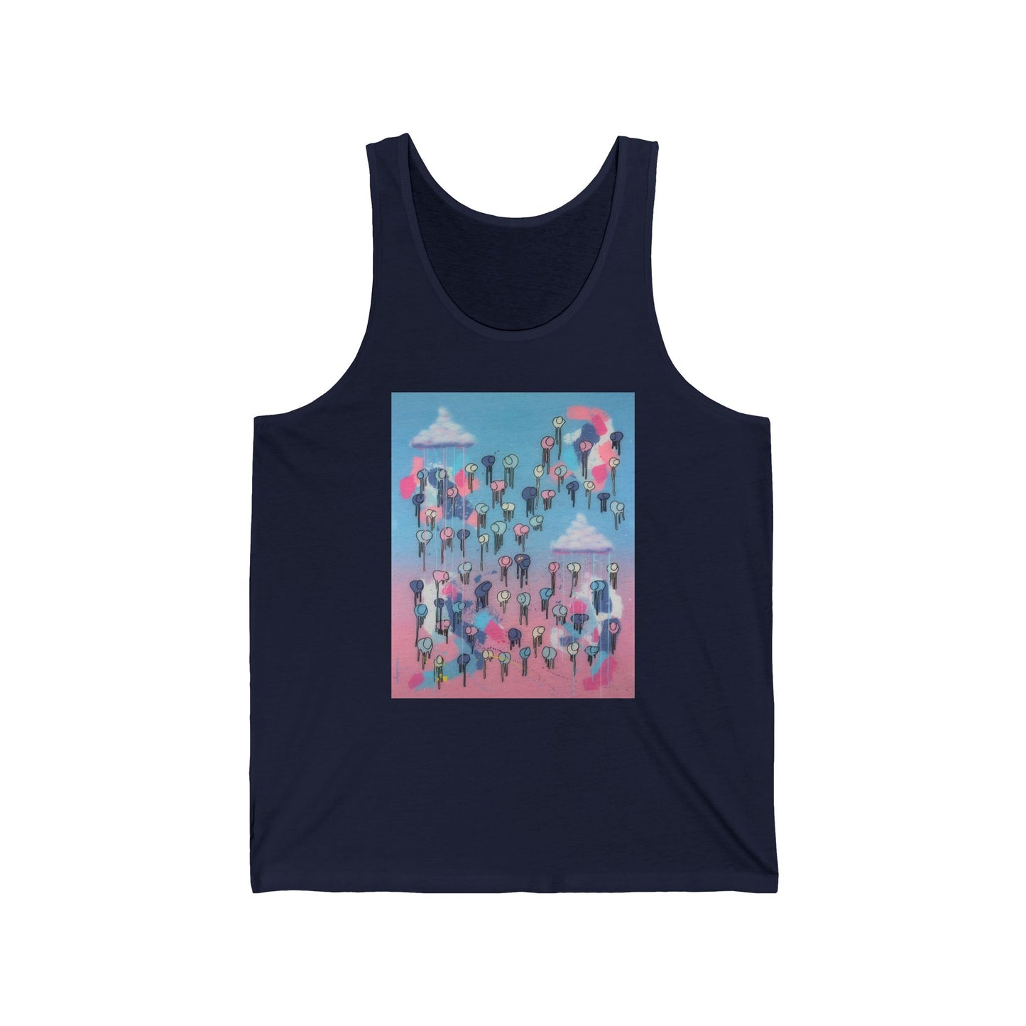RAINING COWS "Sky Blossom" Tank Top