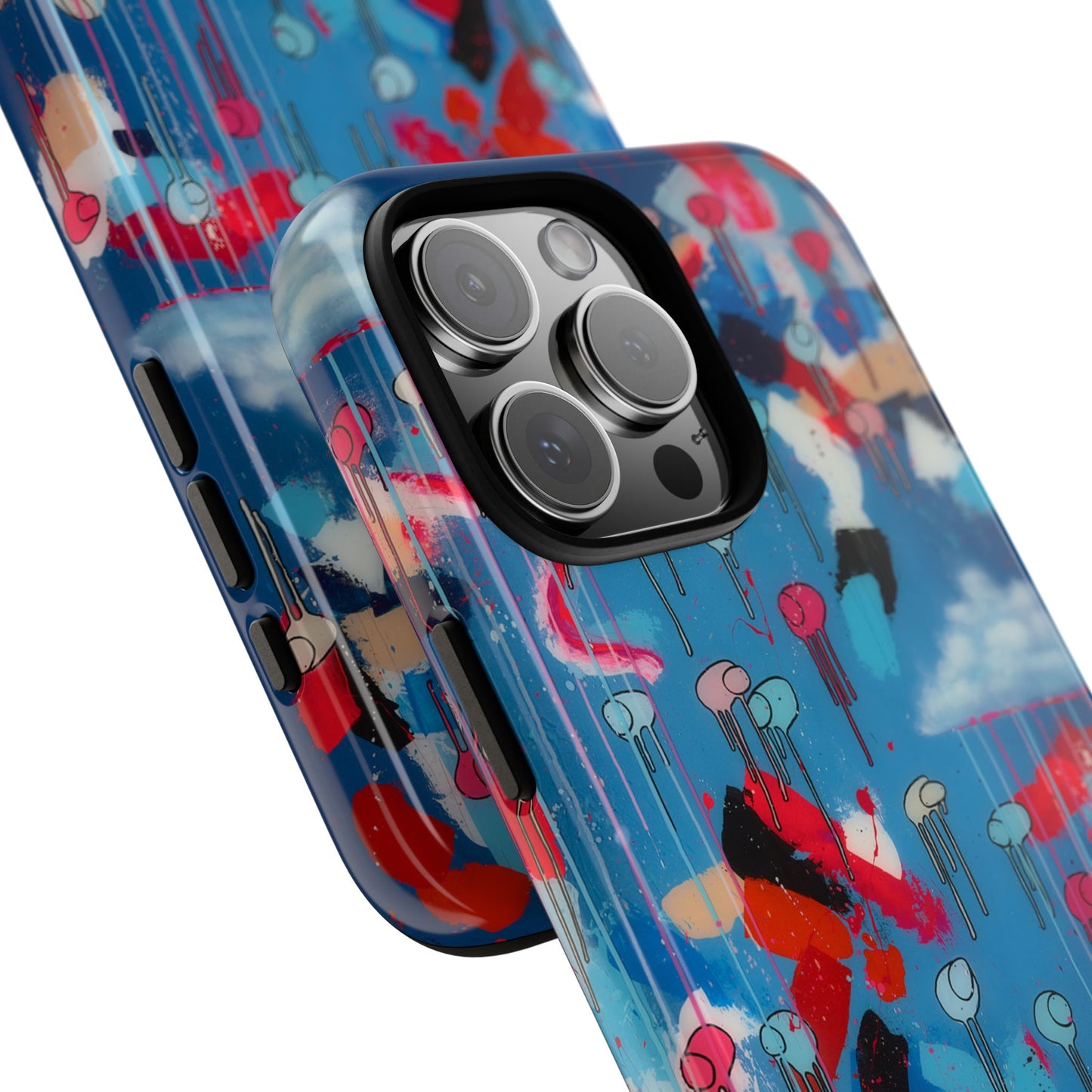 RAINING COWS "Magenta's Stream" Phone Case