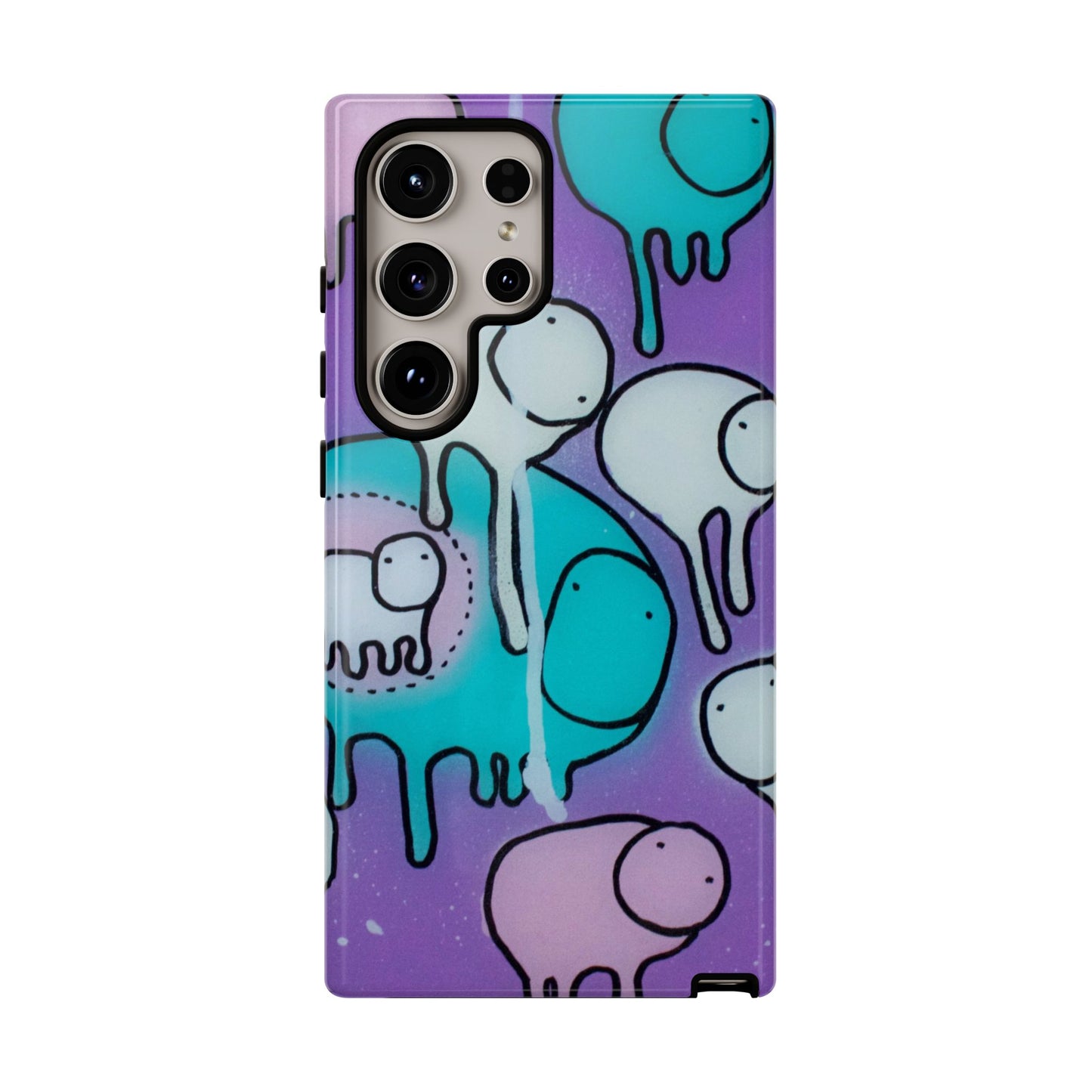 RAINING COWS "Yellow Interference" Phone Case