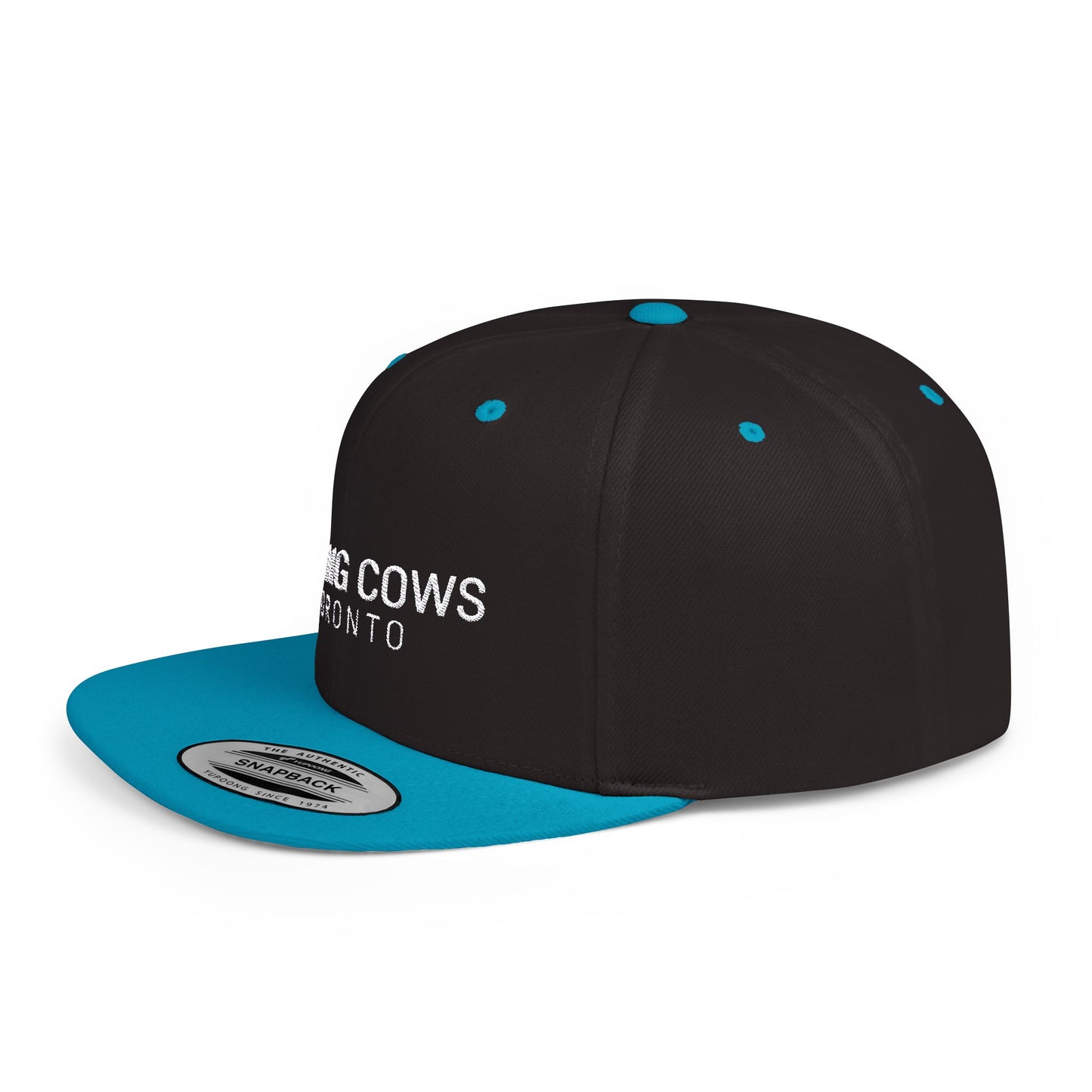RAINING COWS Flat Bill Snapback