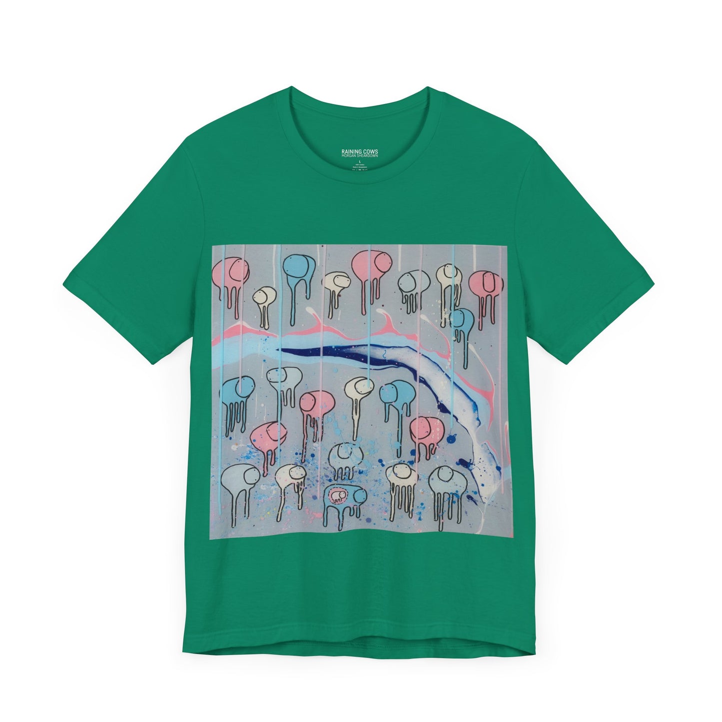 RAINING COWS "Silver Surfer" T-Shirt