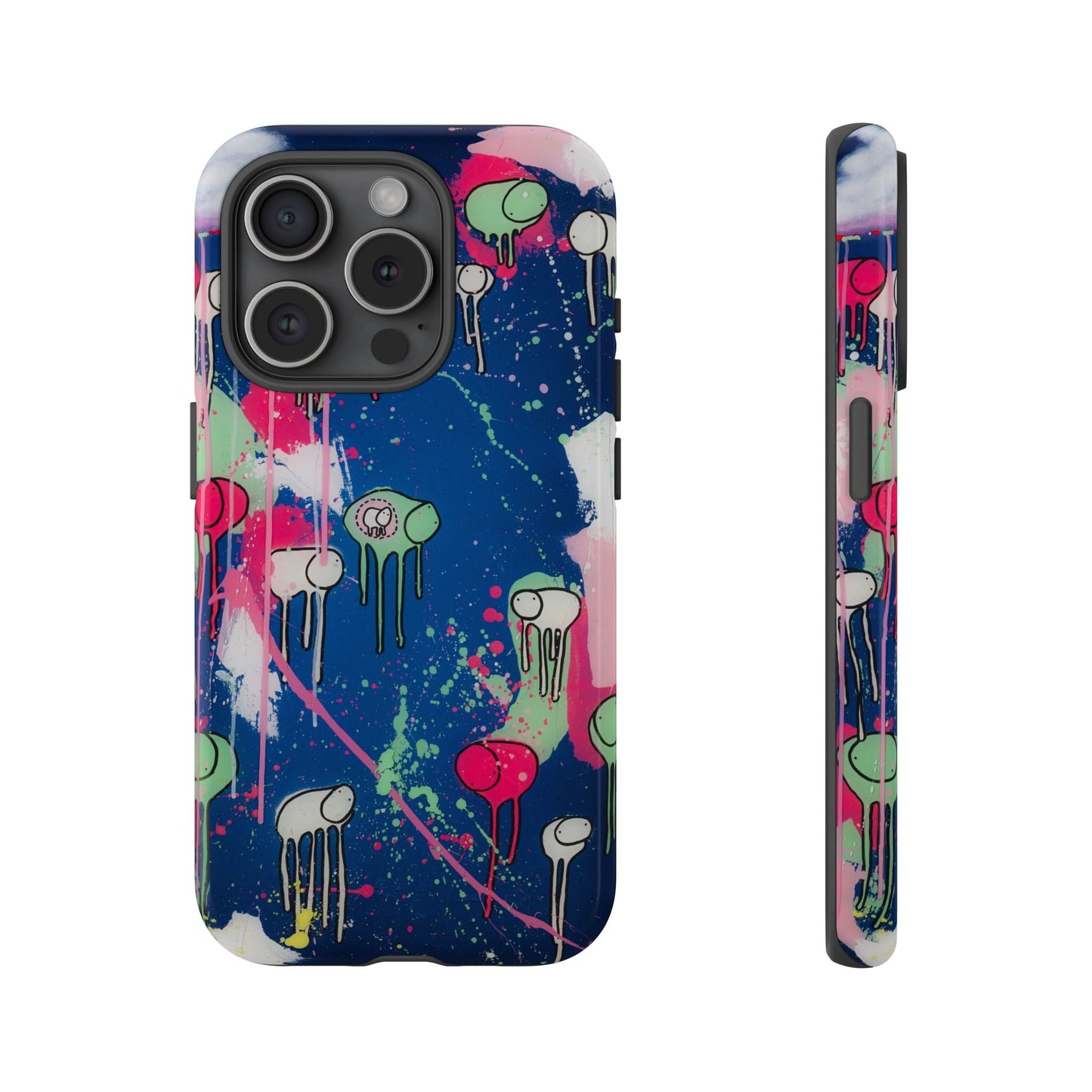 RAINING COWS "The Night Rose Thunder" Phone Case