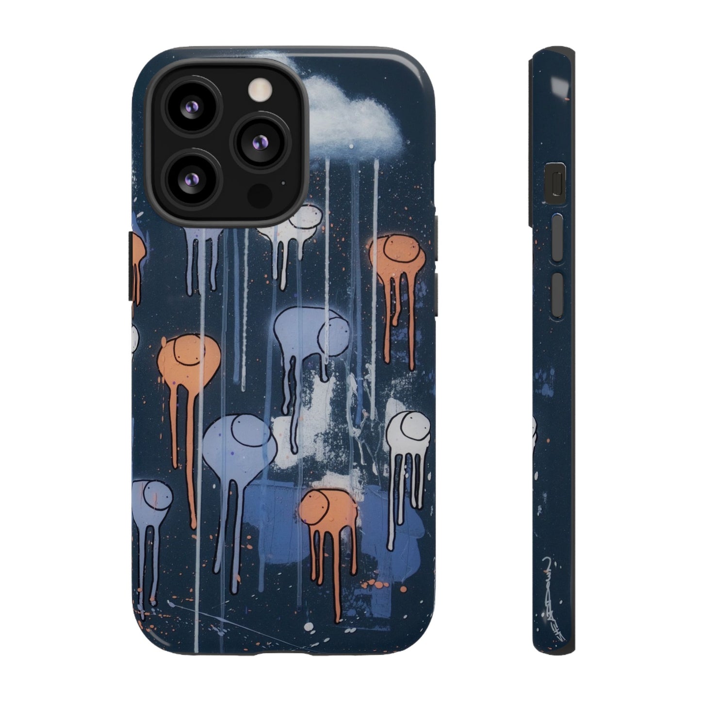 RAINING COWS "Midnight Symphony" Phone Case