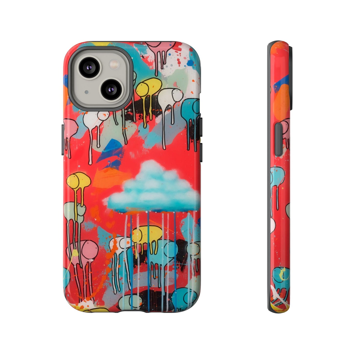 RAINING COWS "Rainbow After the Storm" Phone Case