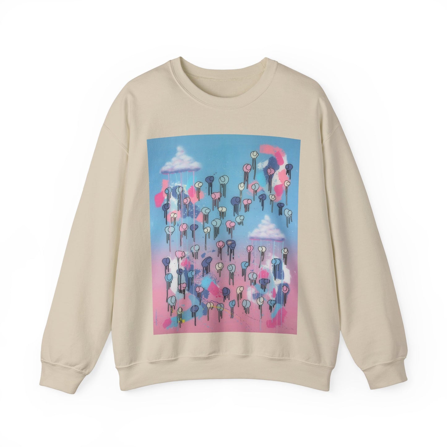 RAINING COWS "Sky Blossom" Sweatshirt