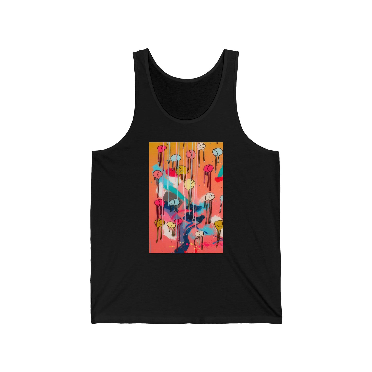 RAINING COWS "Bubble Gum Sun" Tank Top