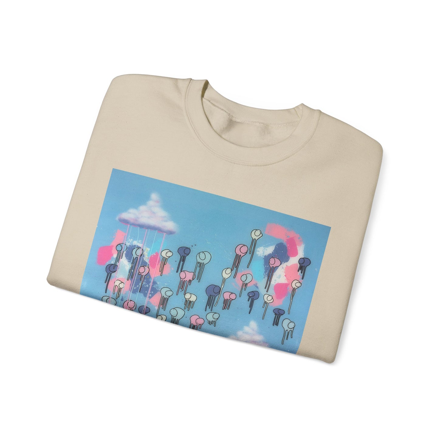RAINING COWS "Sky Blossom" Sweatshirt