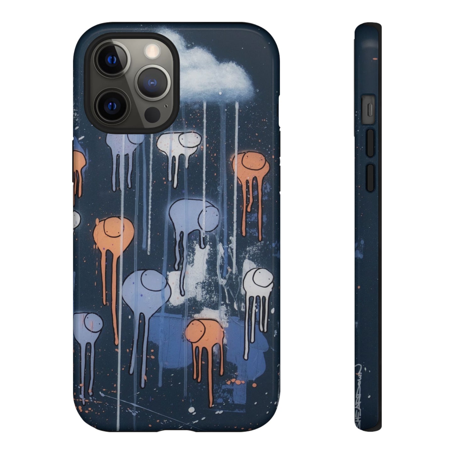 RAINING COWS "Midnight Symphony" Phone Case