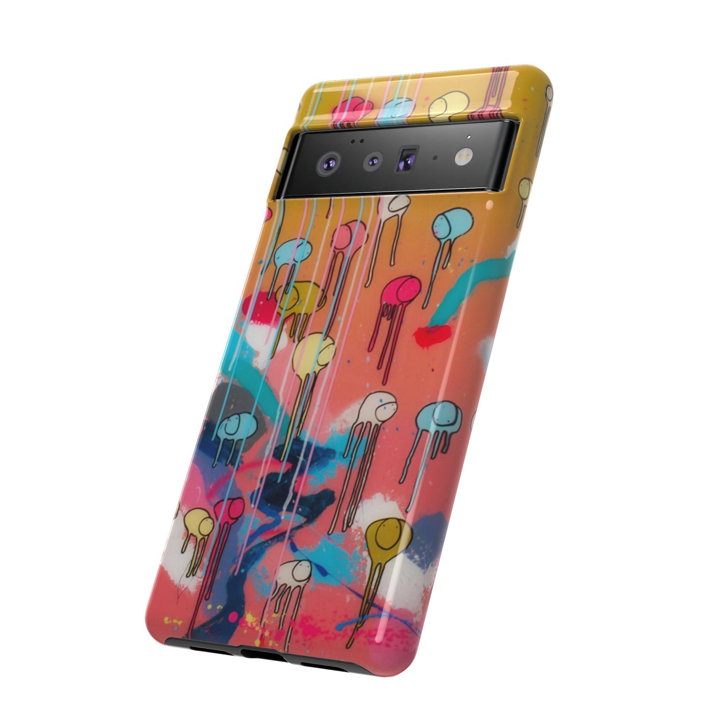 RAINING COWS "Bubble Gum Sun" Phone Case