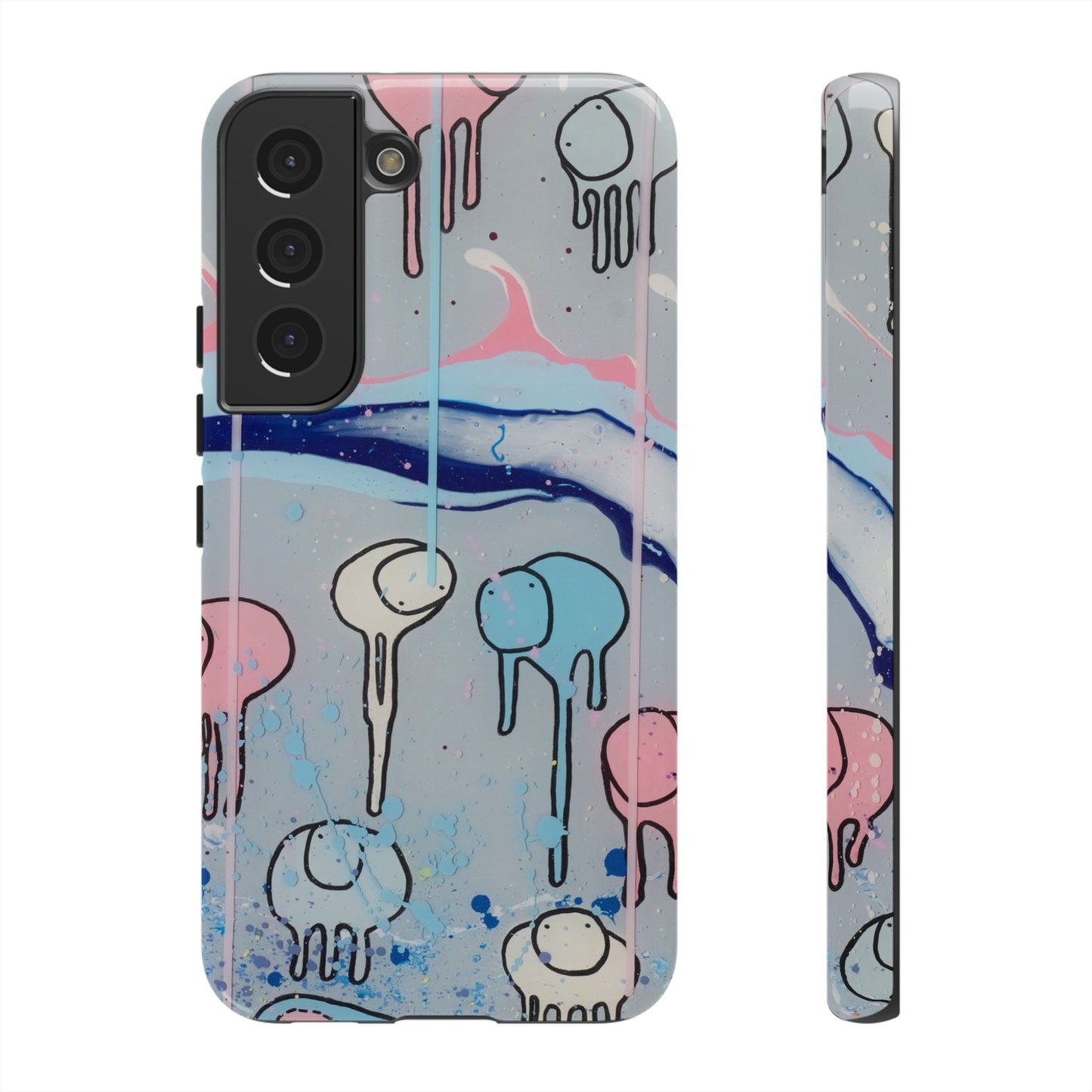 RAINING COWS "Silver Surfer" Phone Case