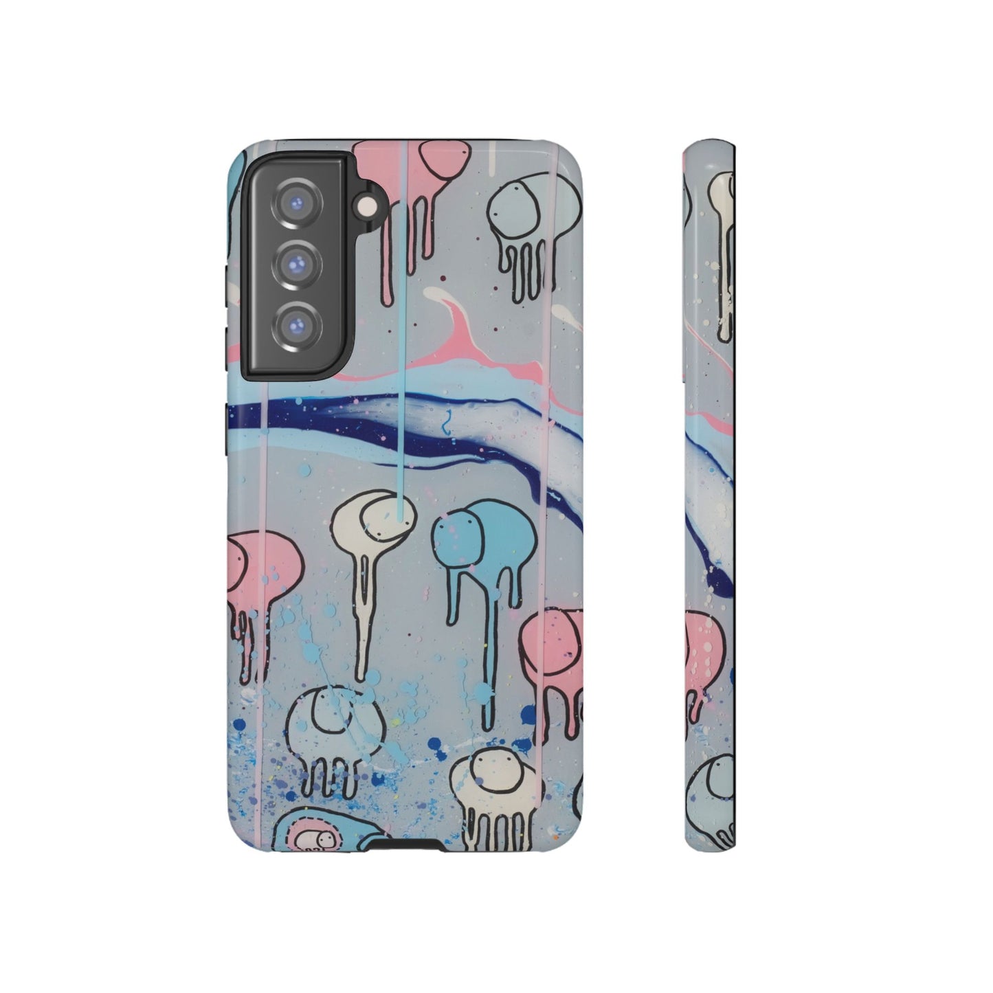 RAINING COWS "Silver Surfer" Phone Case