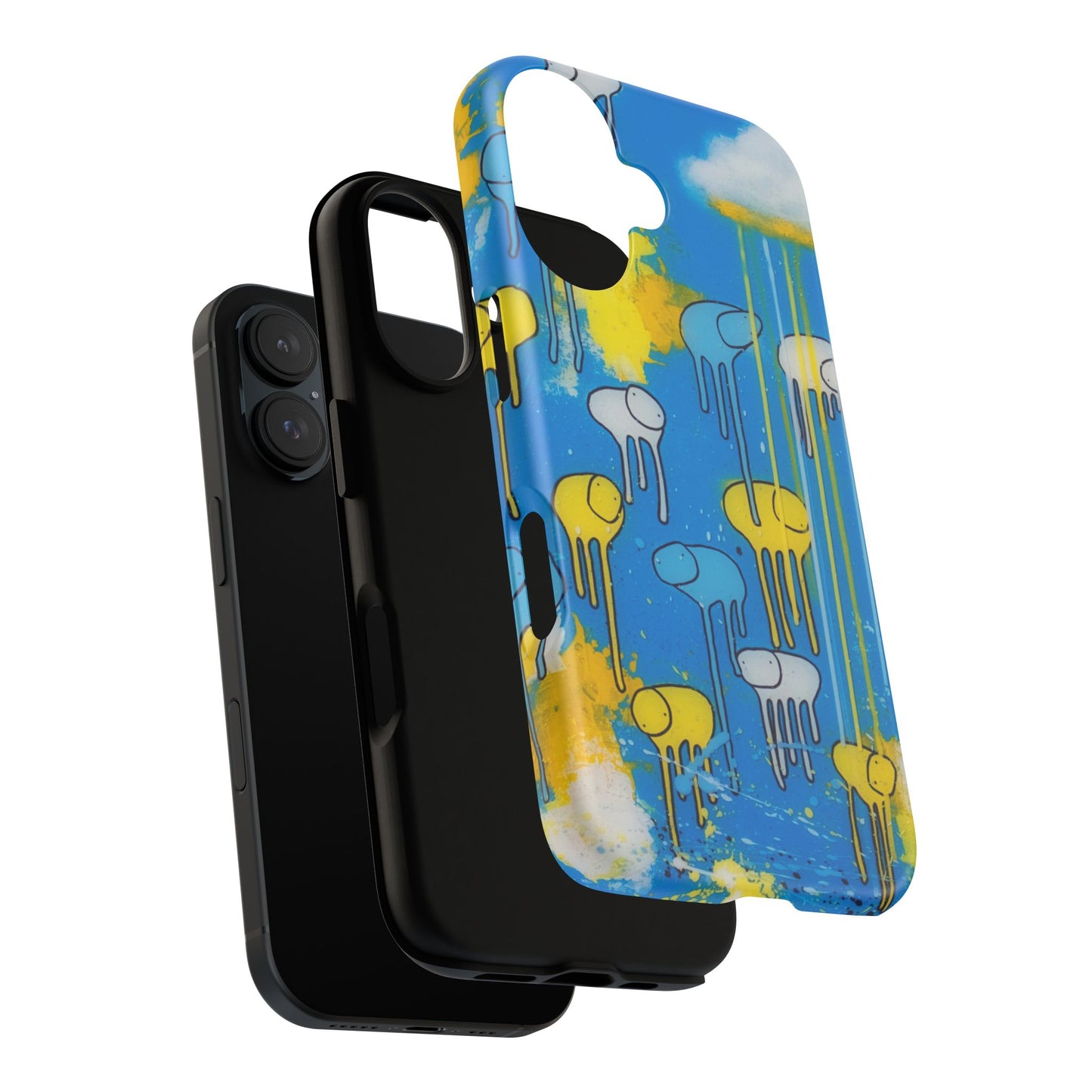 RAINING COWS "I Sea Blue" Phone Case