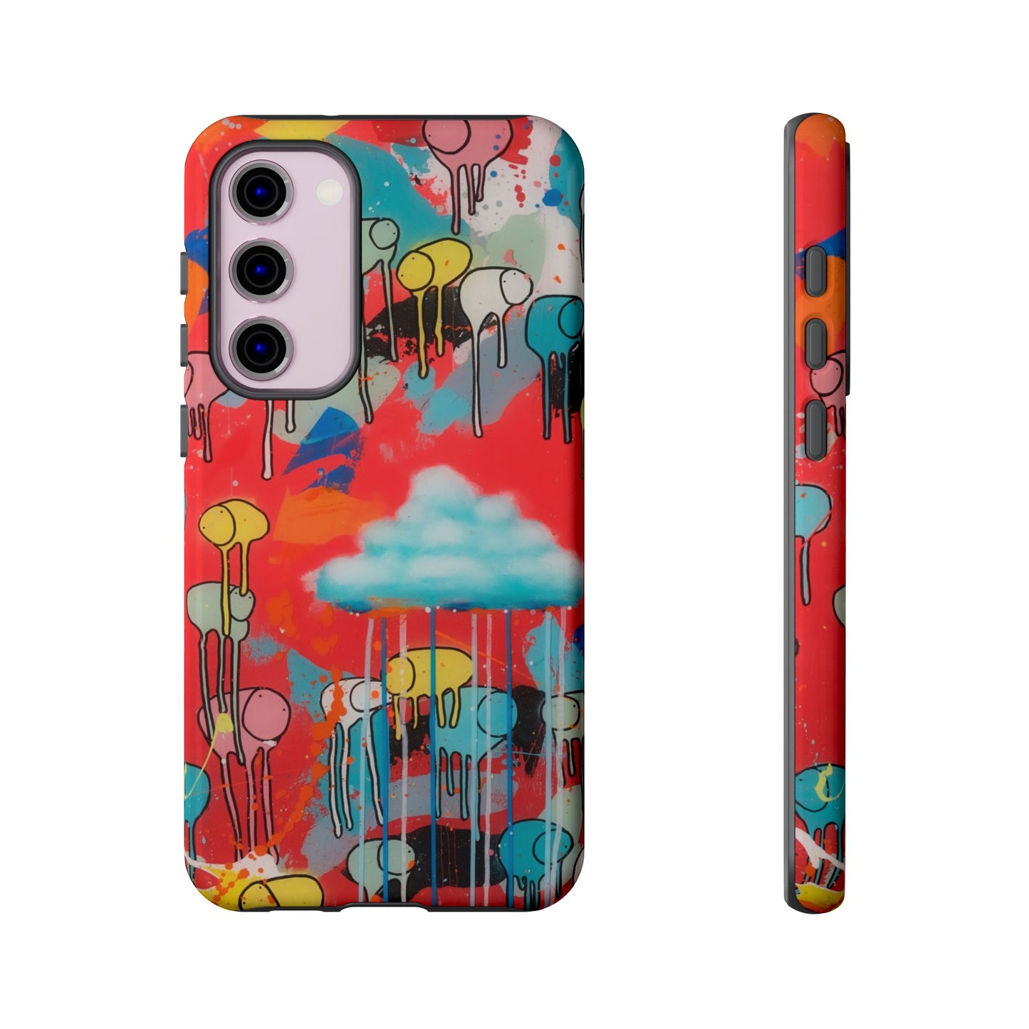 RAINING COWS "Rainbow After the Storm" Phone Case