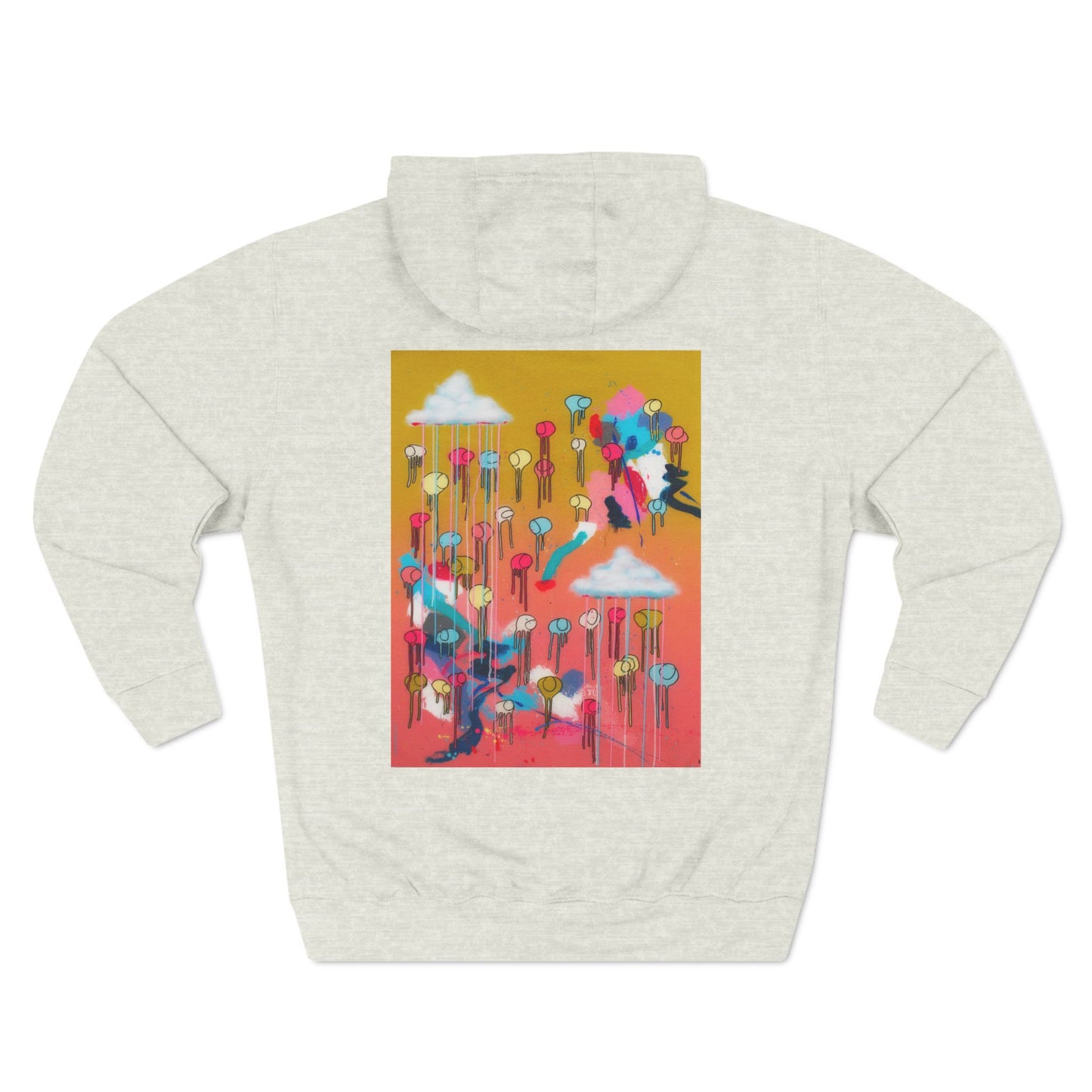 RAINING COWS "Bubble Gum Sun" Hoodie