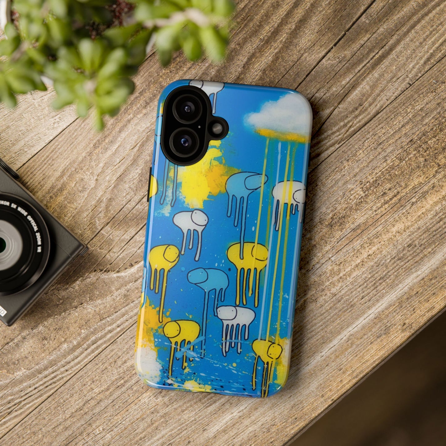 RAINING COWS "I Sea Blue" Phone Case