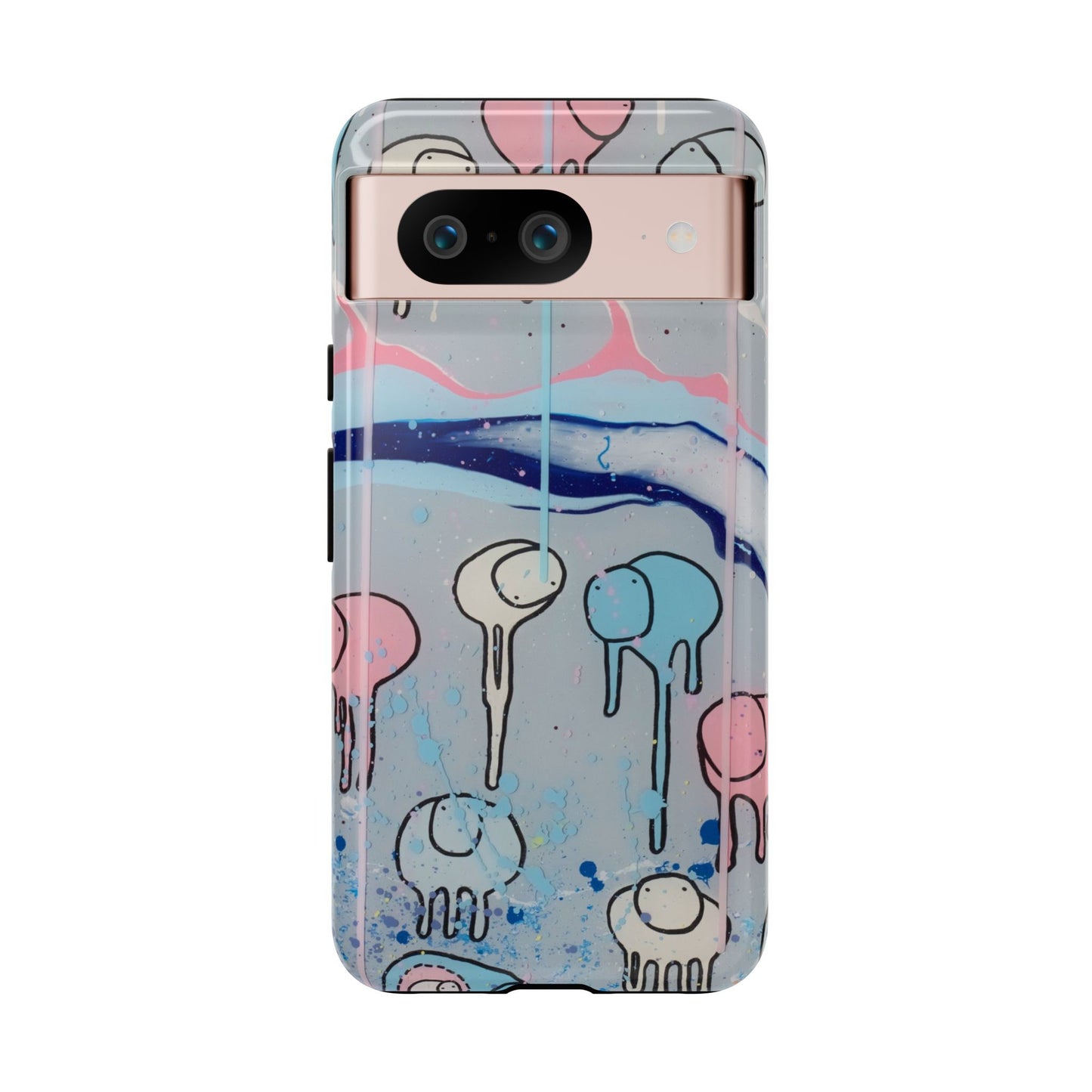 RAINING COWS "Silver Surfer" Phone Case