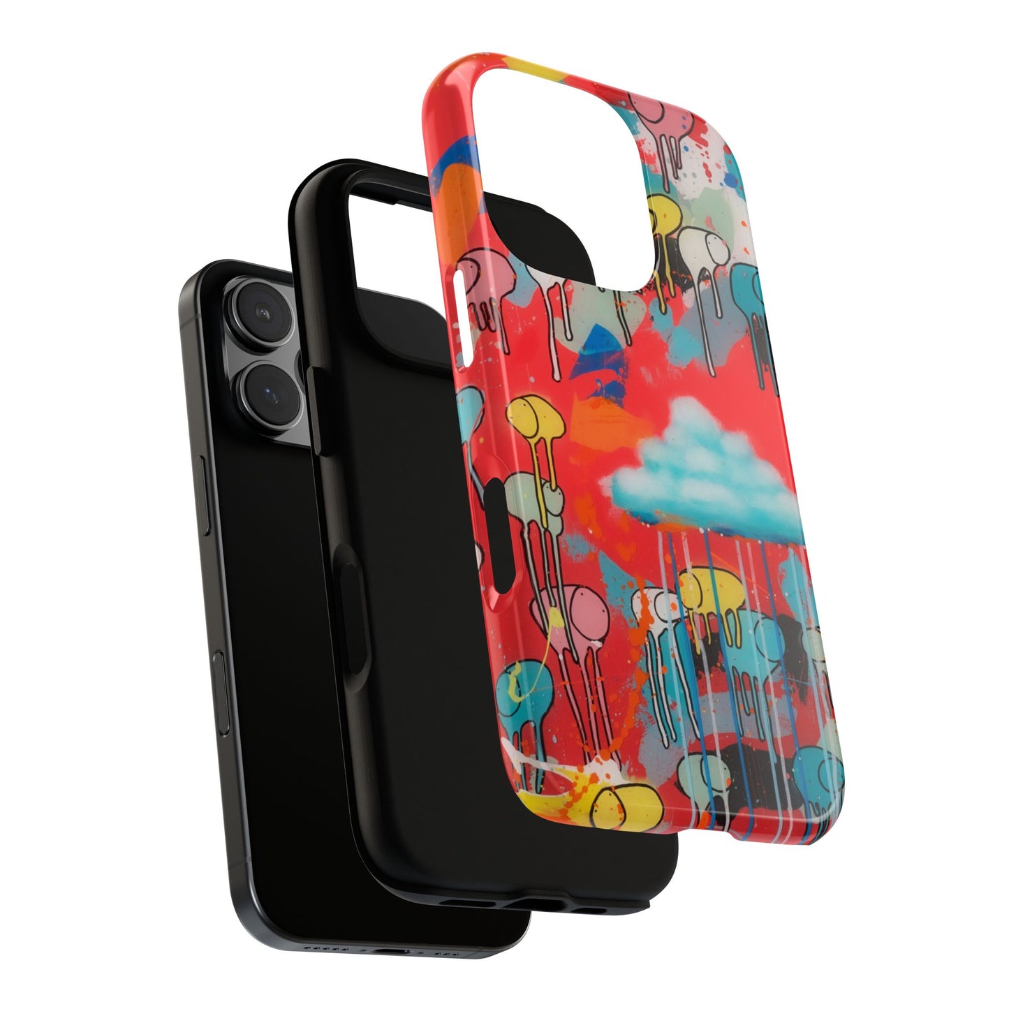 RAINING COWS "Rainbow After the Storm" Phone Case