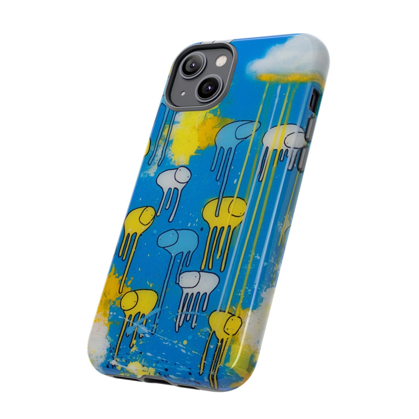 RAINING COWS "I Sea Blue" Phone Case