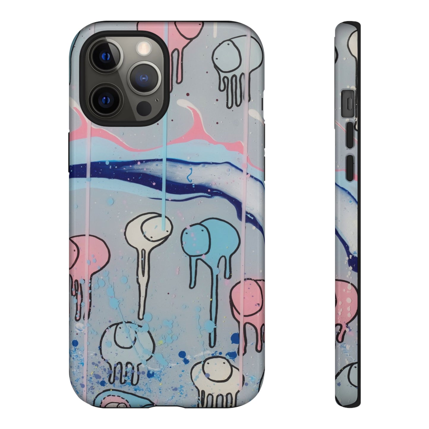 RAINING COWS "Silver Surfer" Phone Case