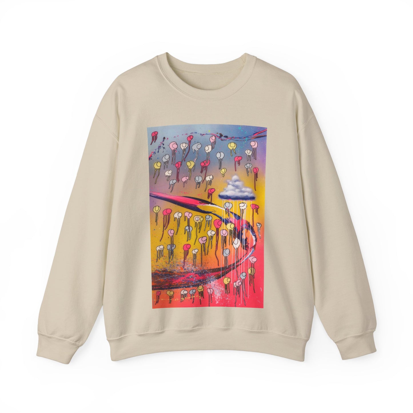 RAINING COWS " "Midnight Sax"" Sweatshirt
