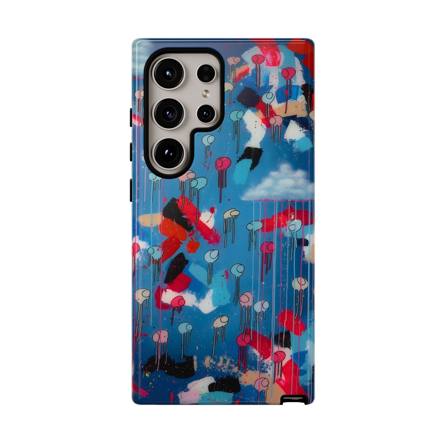RAINING COWS "Magenta's Stream" Phone Case