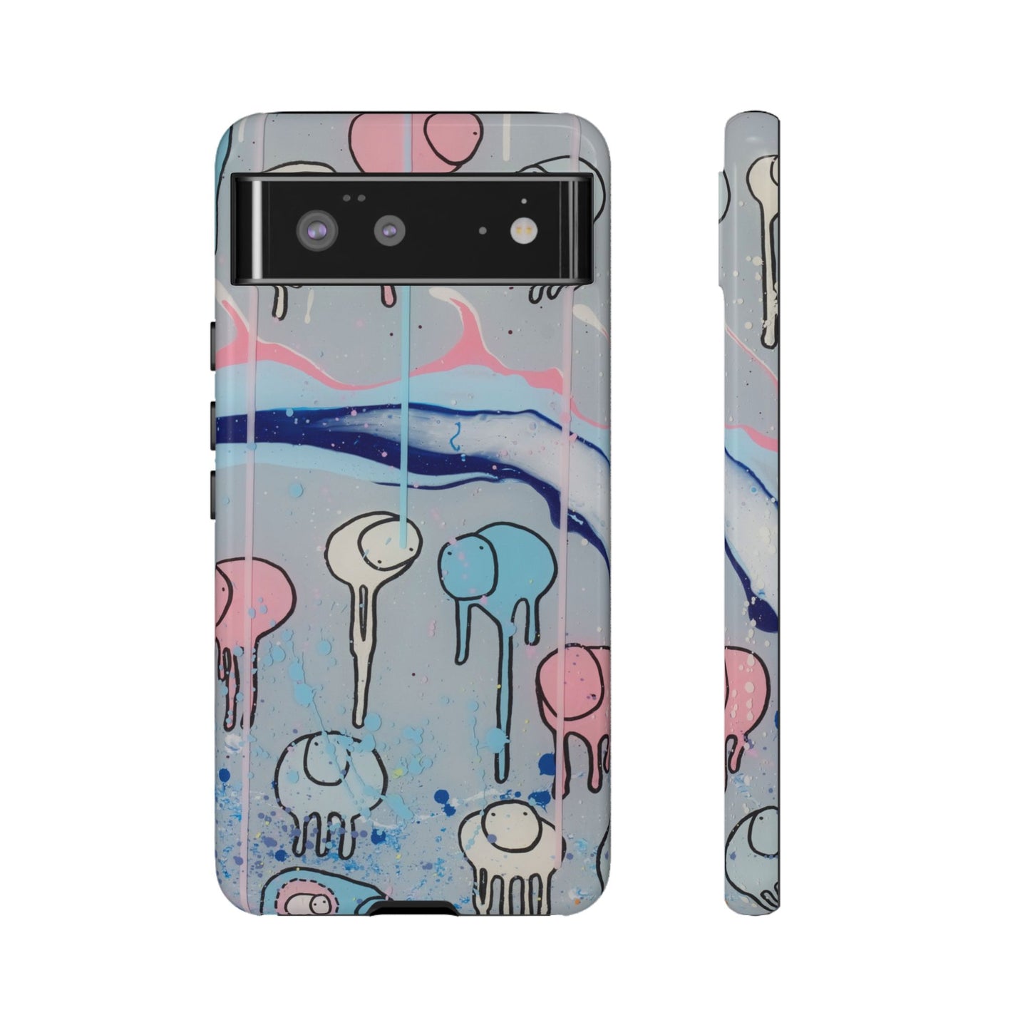 RAINING COWS "Silver Surfer" Phone Case