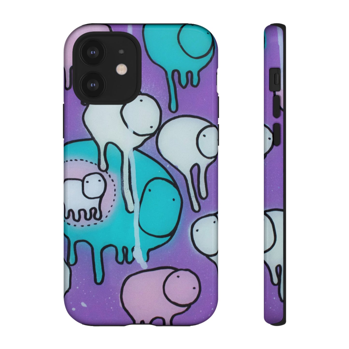 RAINING COWS "Yellow Interference" Phone Case