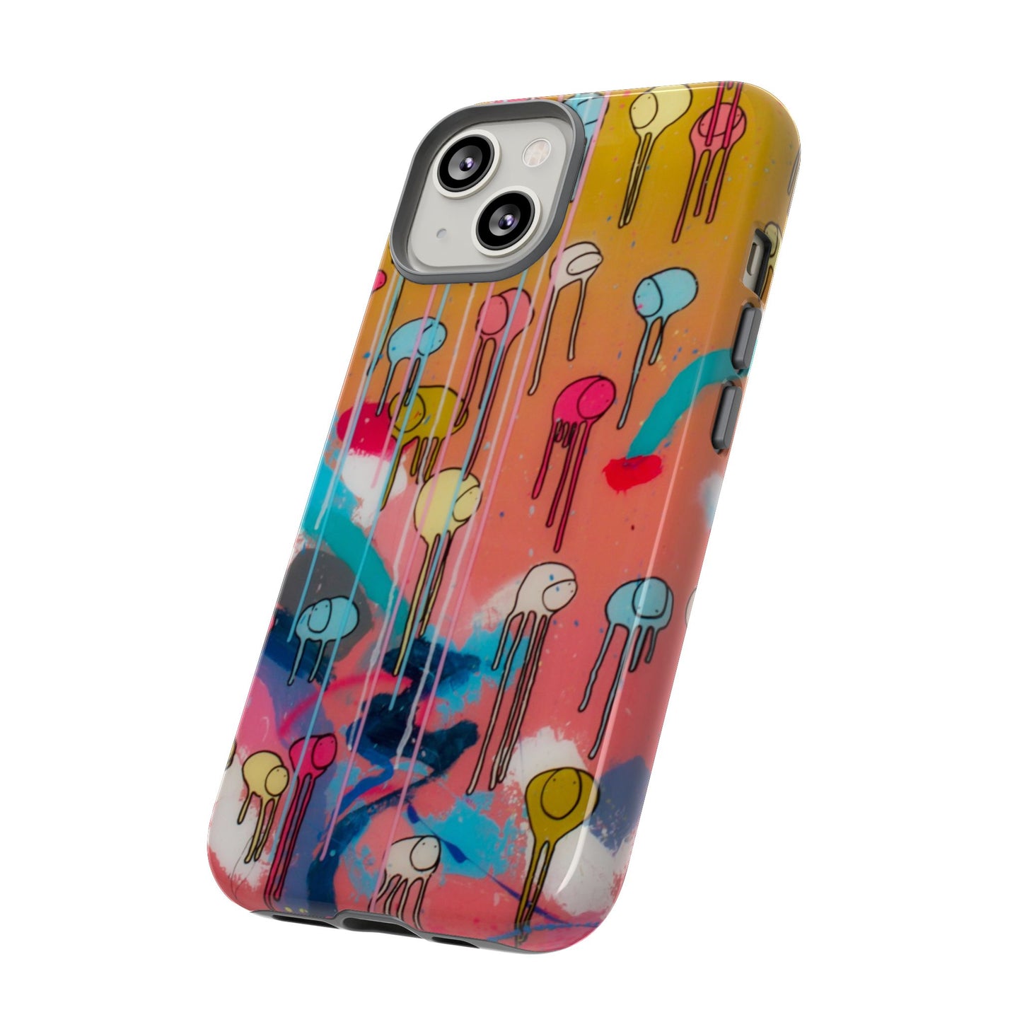 RAINING COWS "Bubble Gum Sun" Phone Case