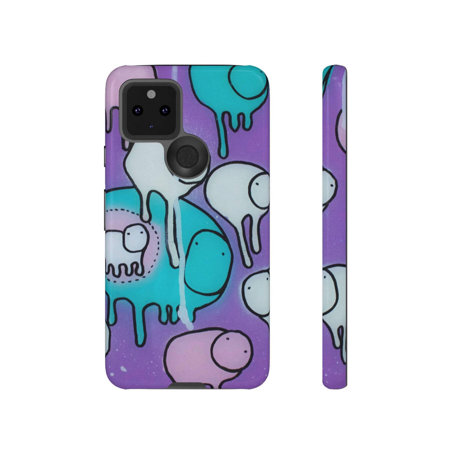 RAINING COWS "Yellow Interference" Phone Case
