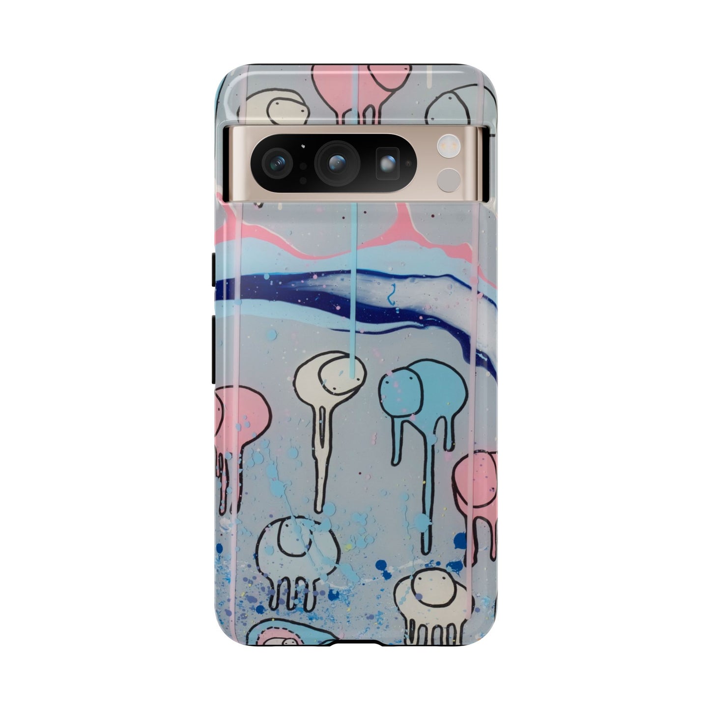 RAINING COWS "Silver Surfer" Phone Case