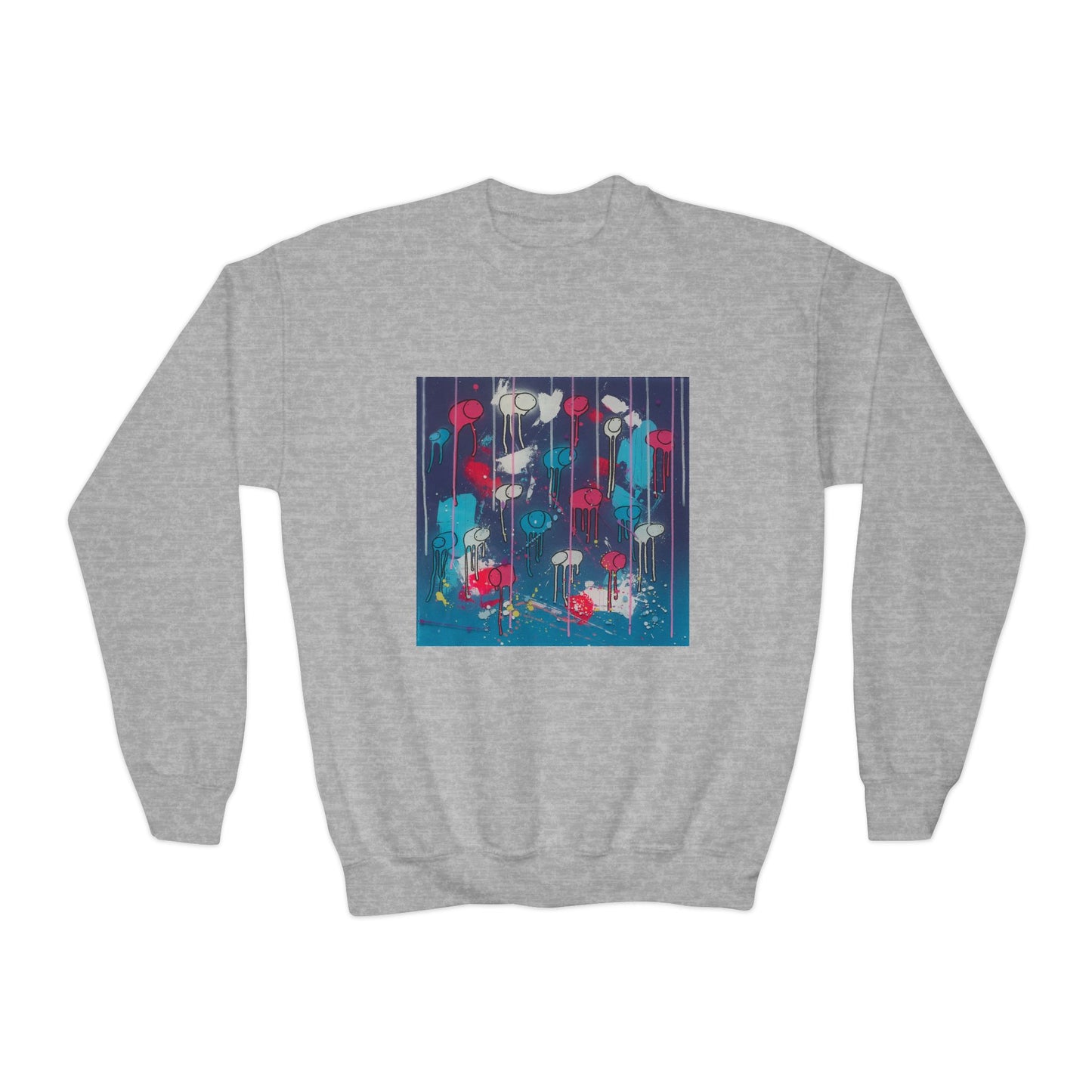 RAINING COWS "Ocean Night Fall" Kids Sweatshirt