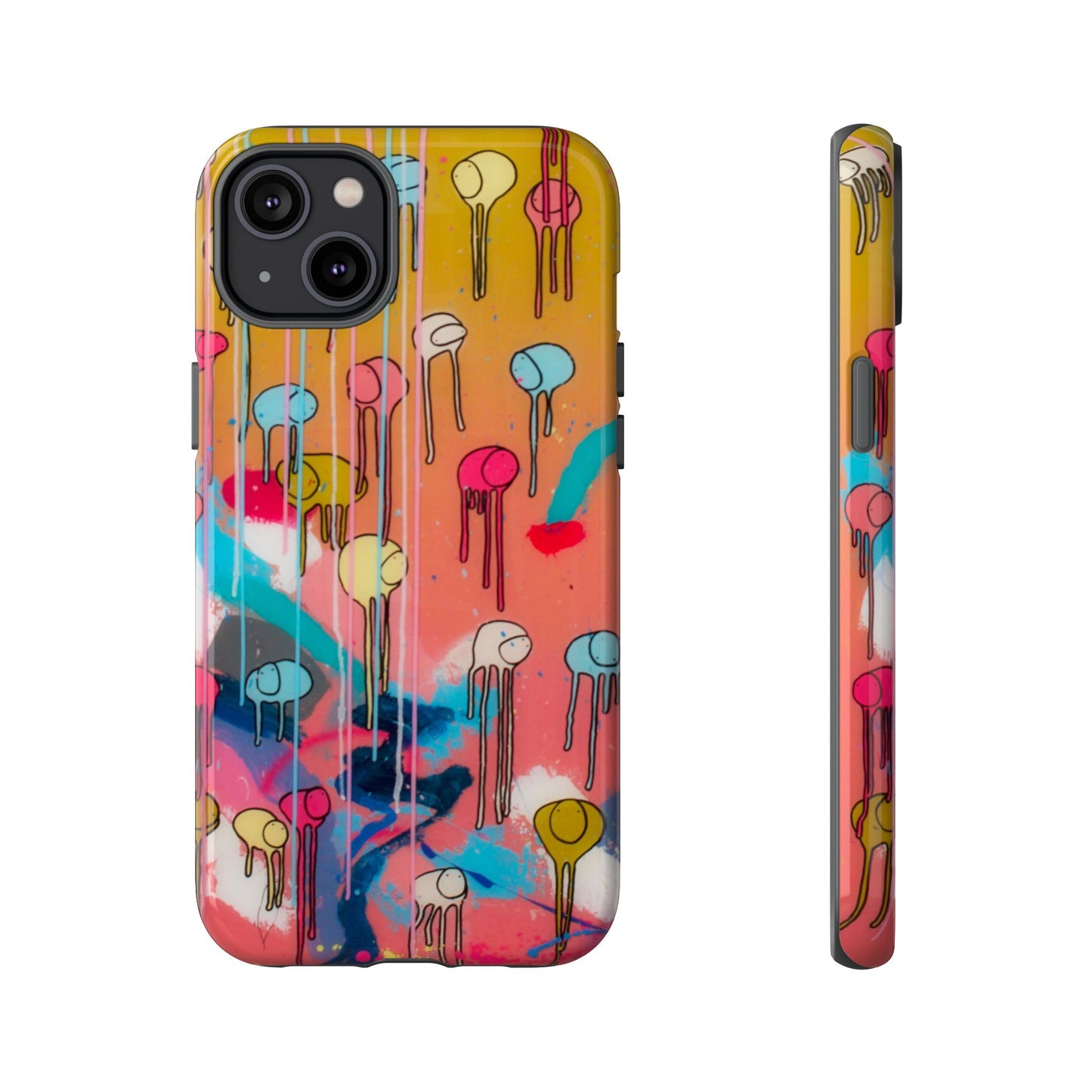 RAINING COWS "Bubble Gum Sun" Phone Case