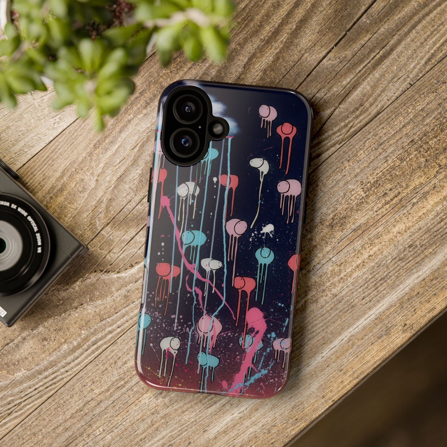 RAINING COWS "Pink Lightning" Phone Case