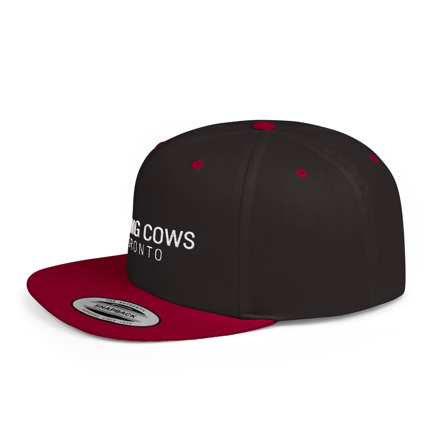 RAINING COWS Flat Bill Snapback