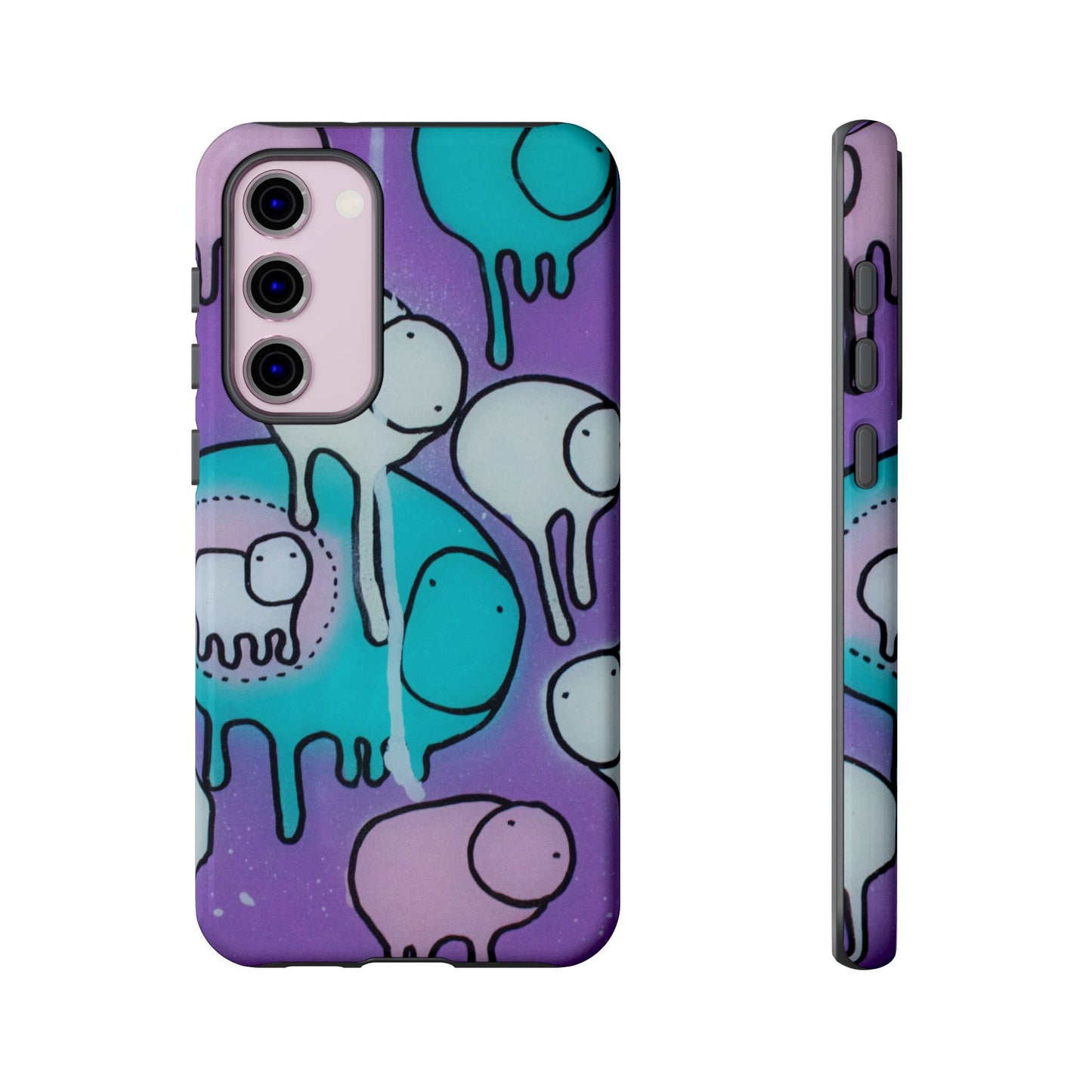 RAINING COWS "Yellow Interference" Phone Case