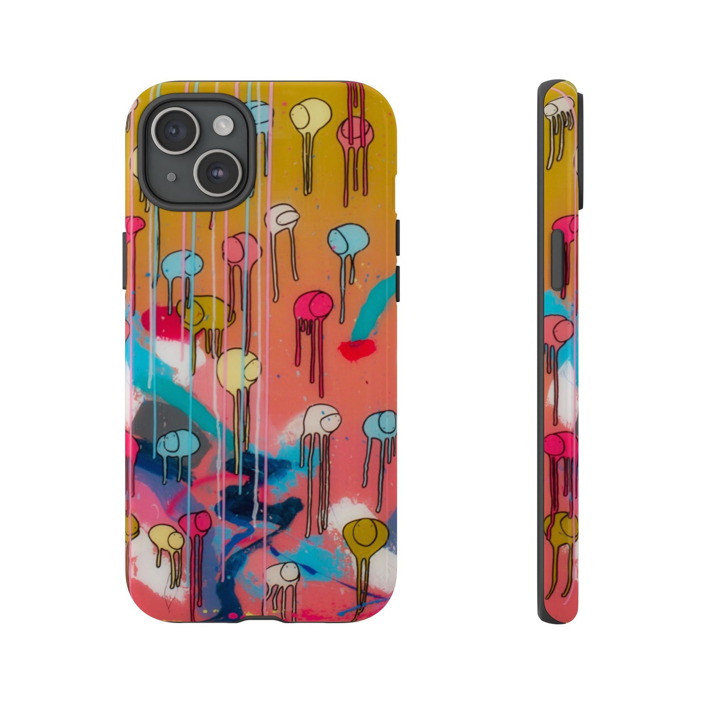 RAINING COWS "Bubble Gum Sun" Phone Case