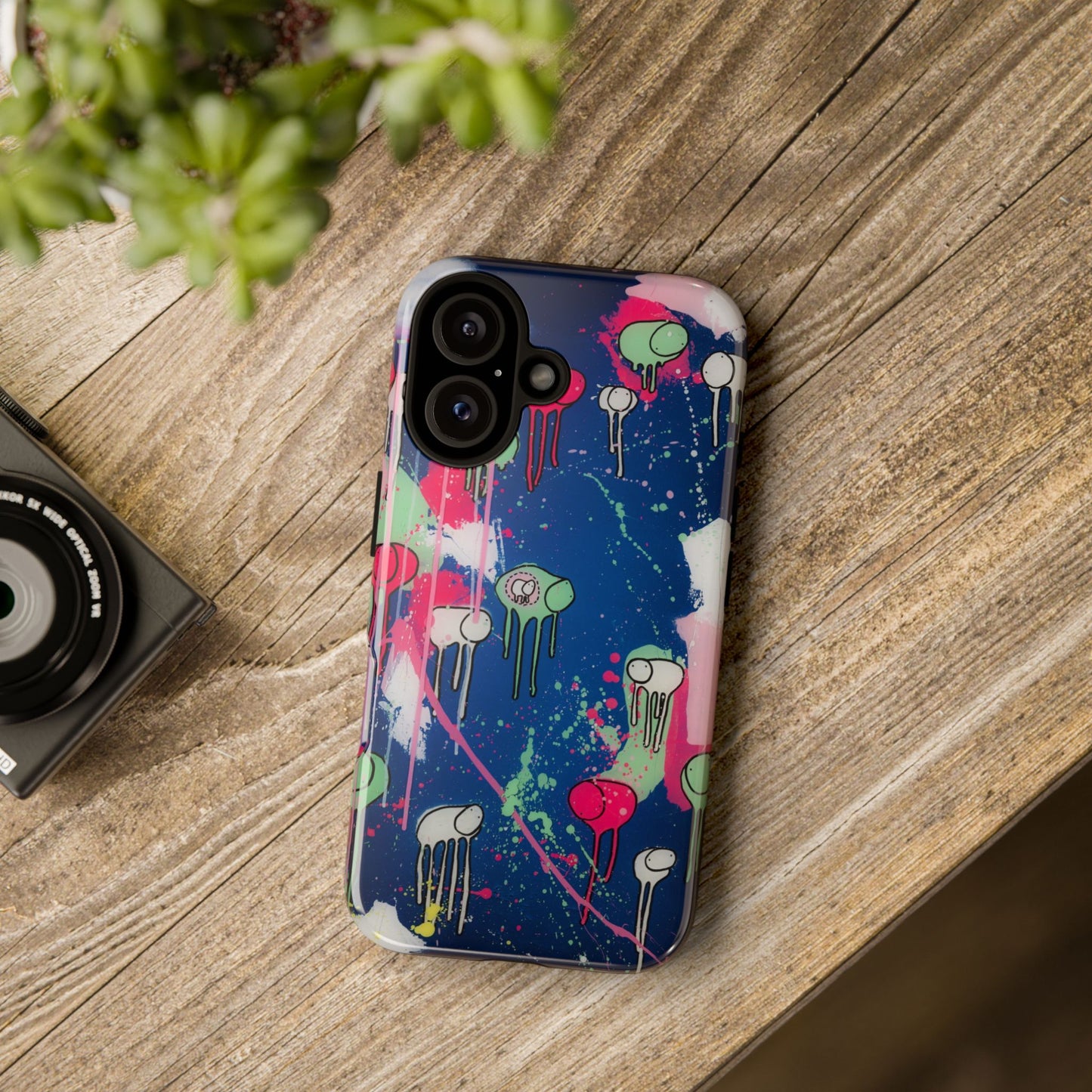 RAINING COWS "The Night Rose Thunder" Phone Case