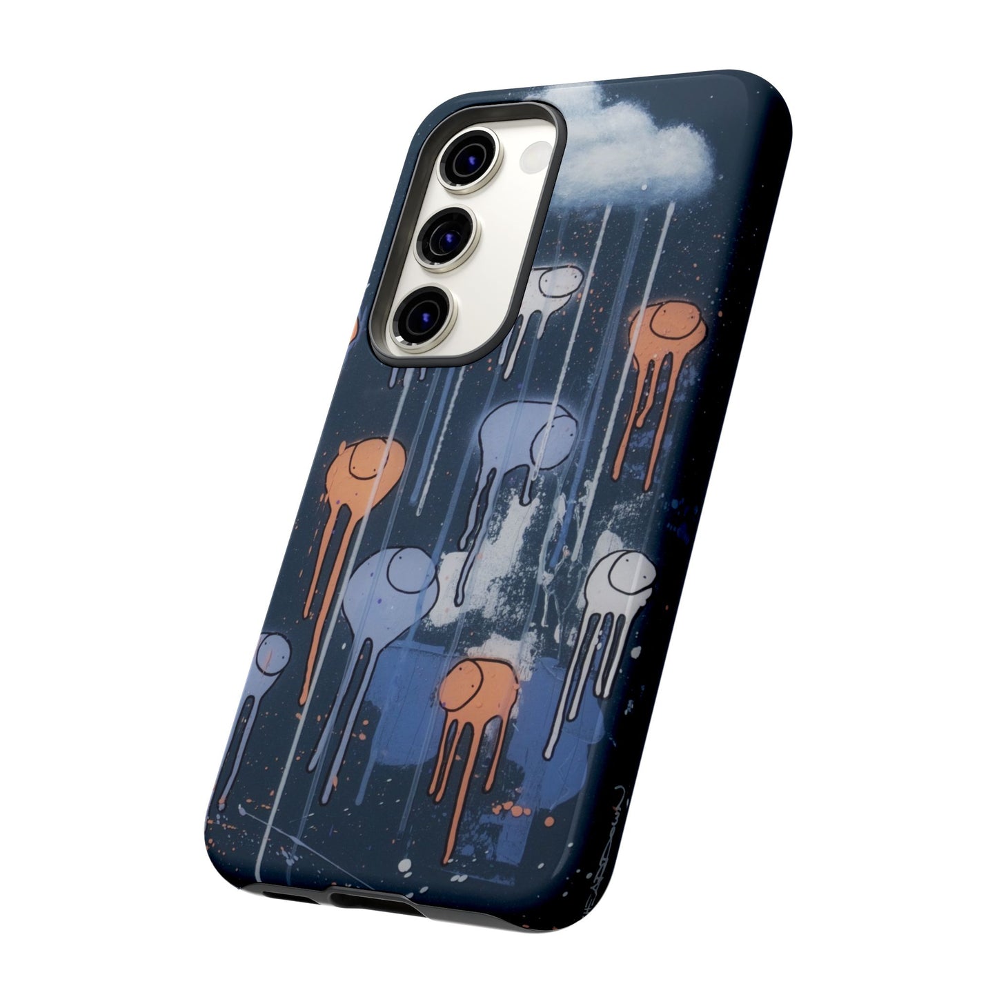 RAINING COWS "Midnight Symphony" Phone Case
