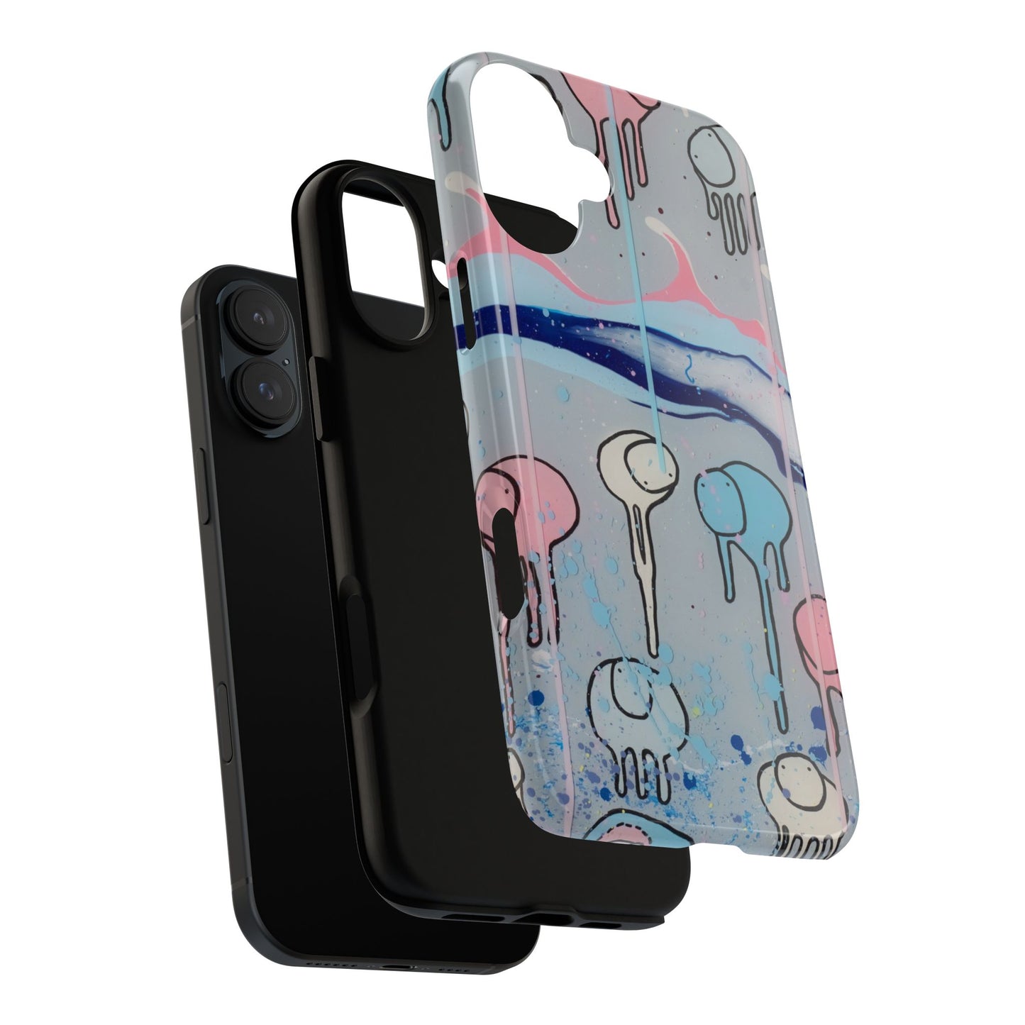 RAINING COWS "Silver Surfer" Phone Case