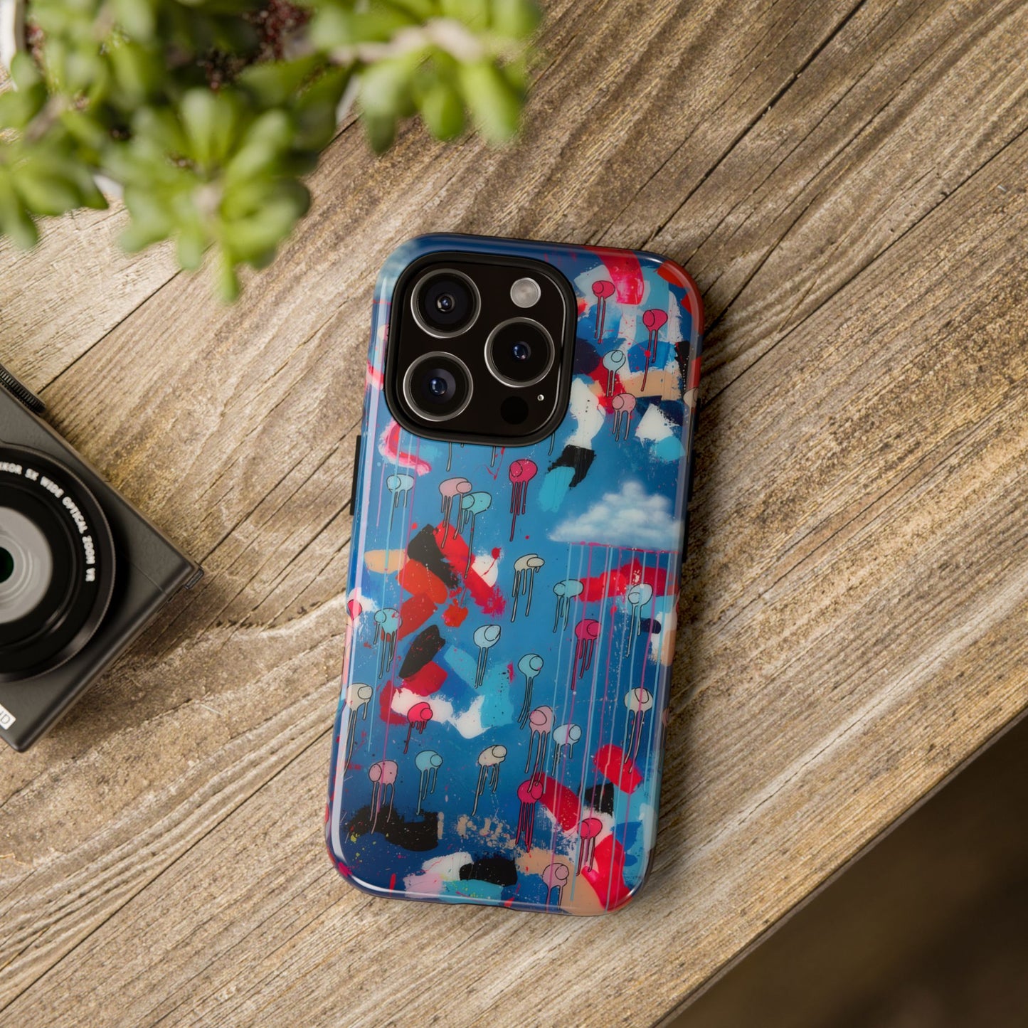 RAINING COWS "Magenta's Stream" Phone Case