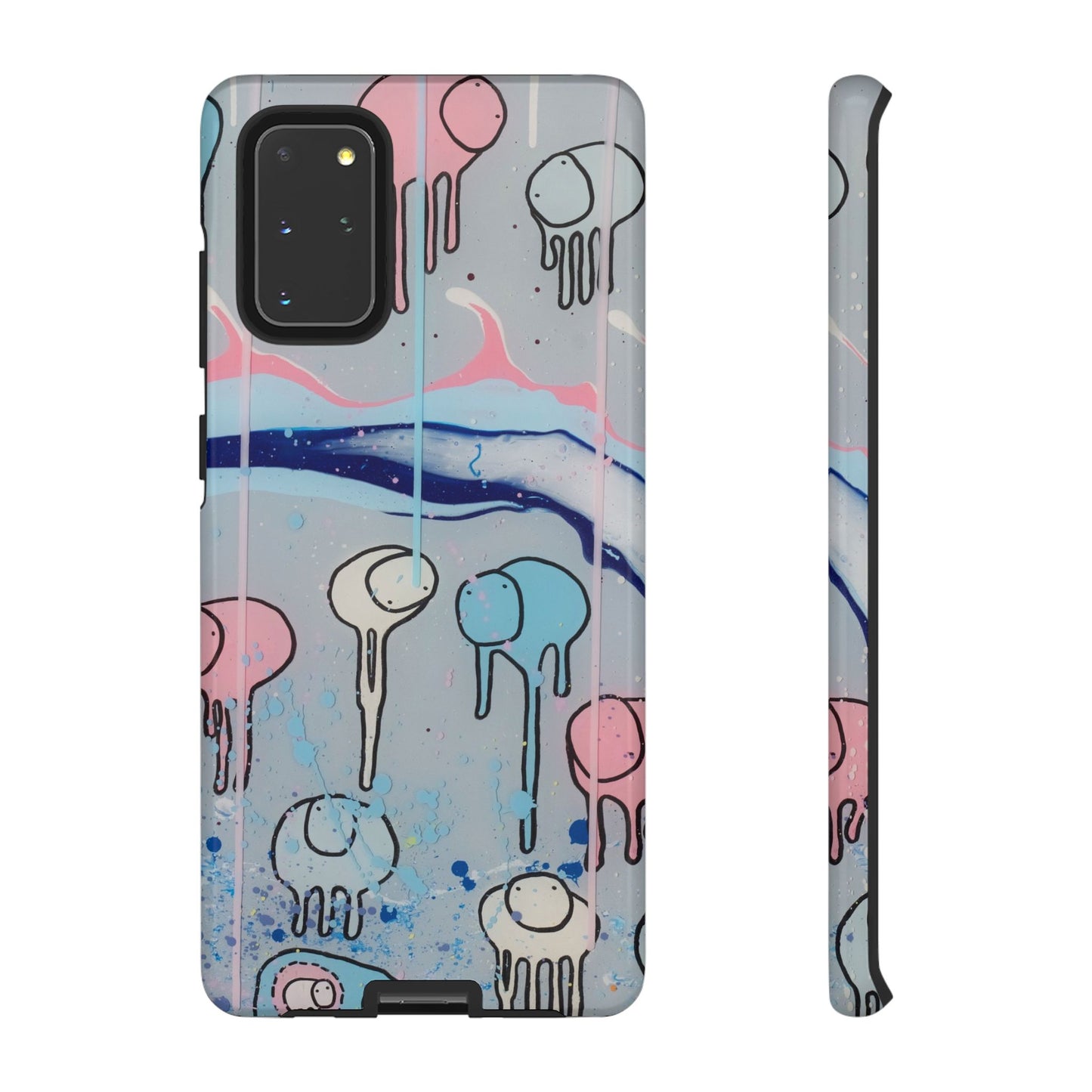 RAINING COWS "Silver Surfer" Phone Case