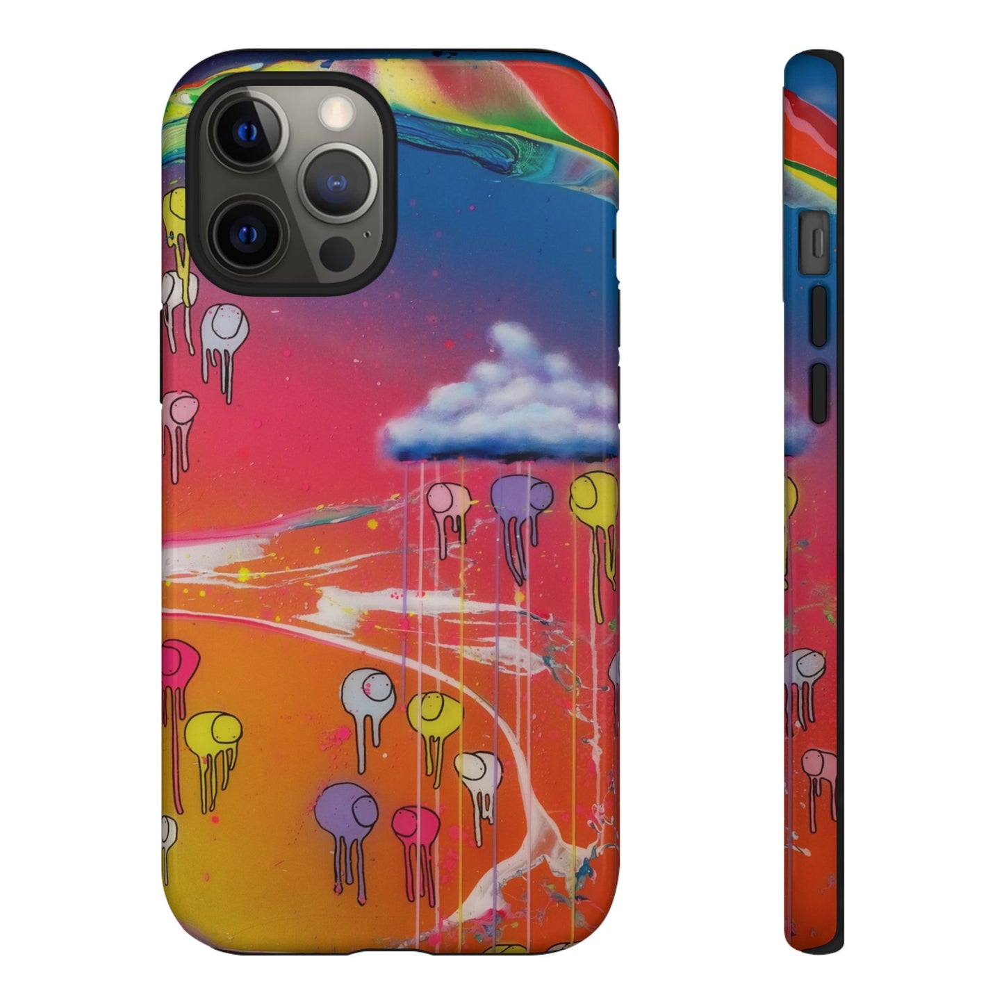 RAINING COWS "Twisted Spectrum" Phone Case