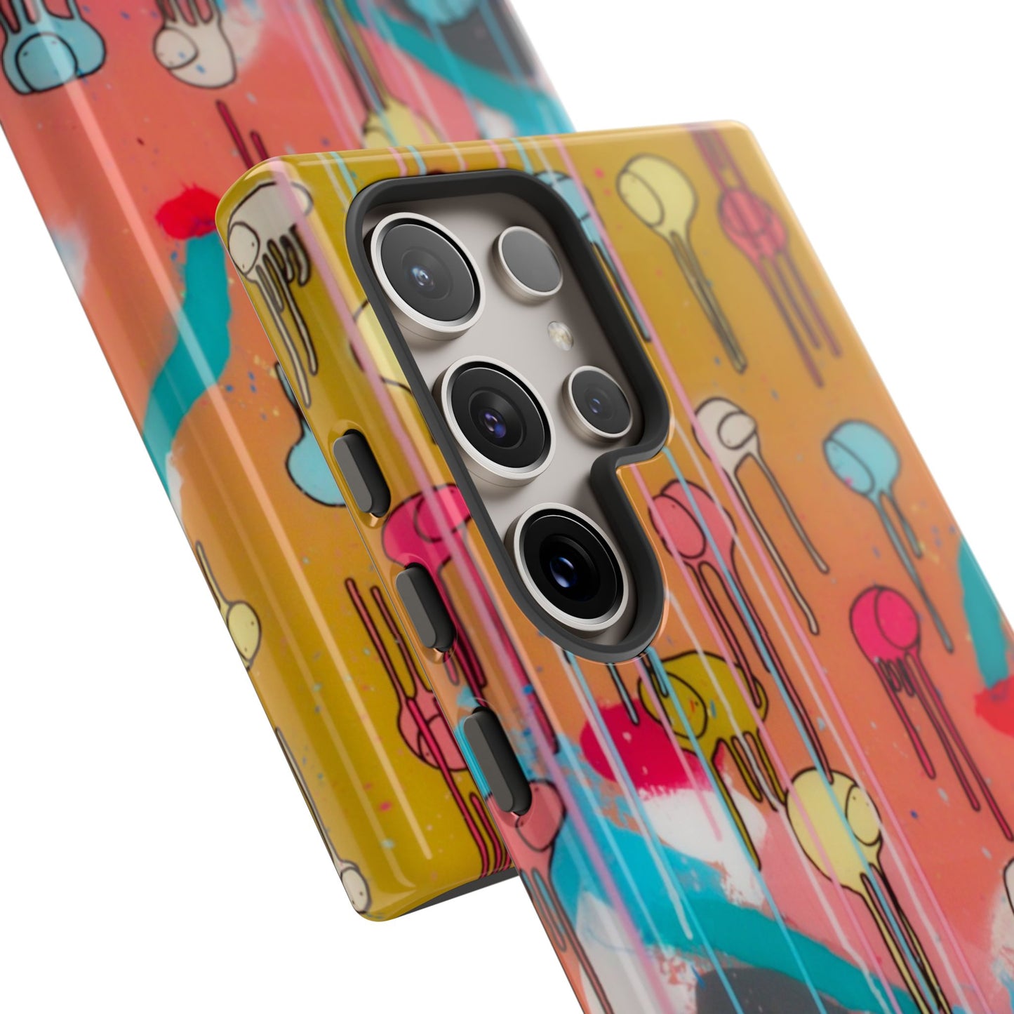 RAINING COWS "Bubble Gum Sun" Phone Case