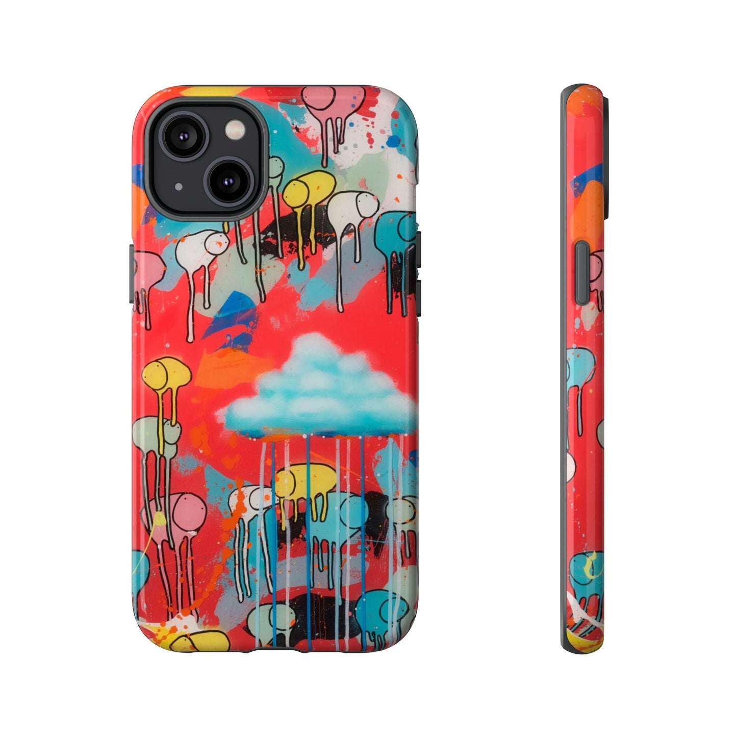 RAINING COWS "Rainbow After the Storm" Phone Case