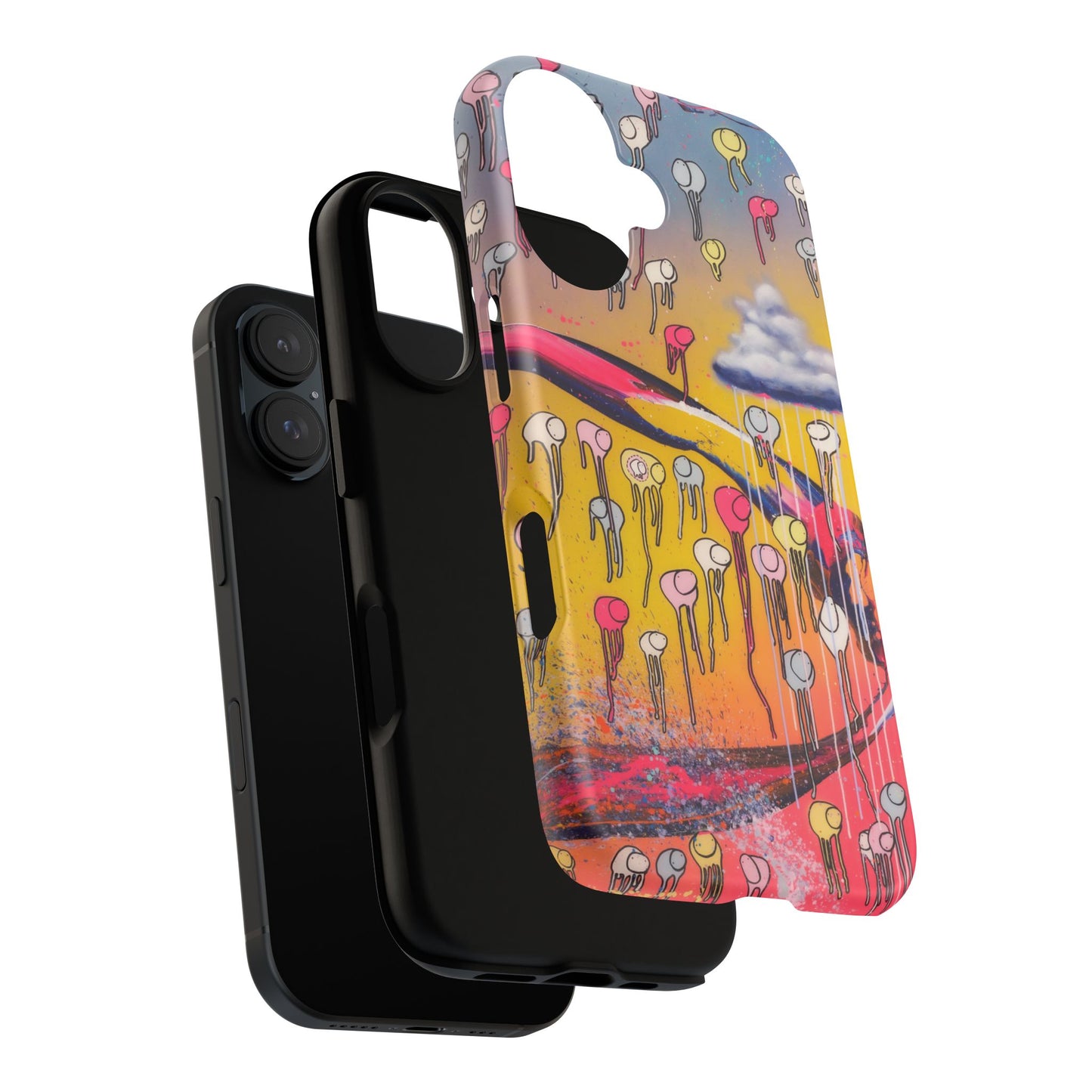 RAINING COWS "Midnight Sax" Phone Case