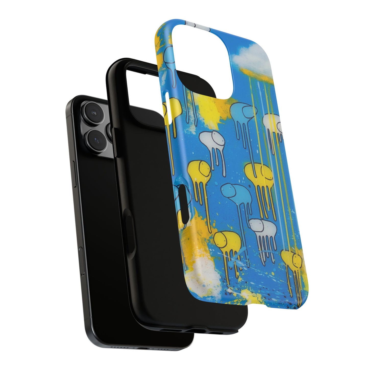 RAINING COWS "I Sea Blue" Phone Case