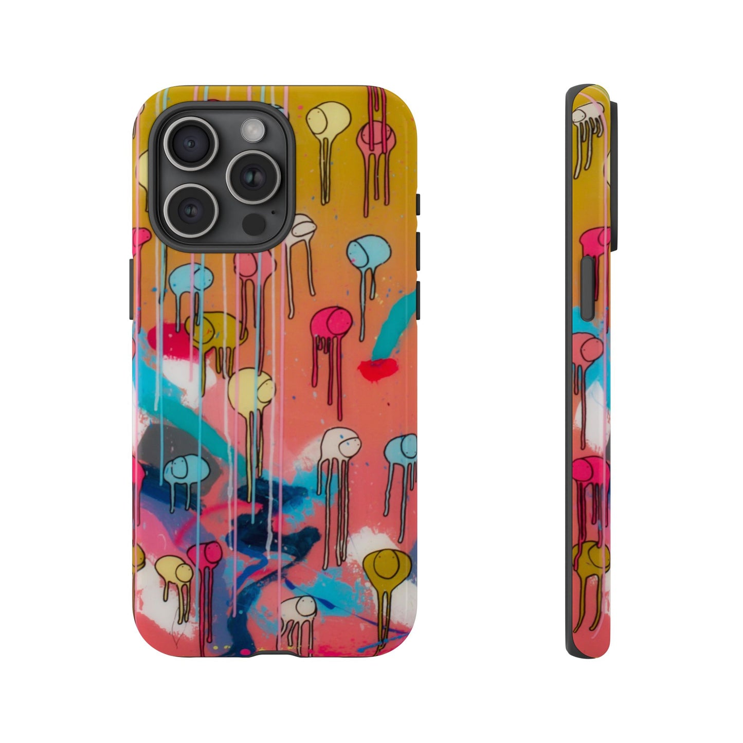 RAINING COWS "Bubble Gum Sun" Phone Case