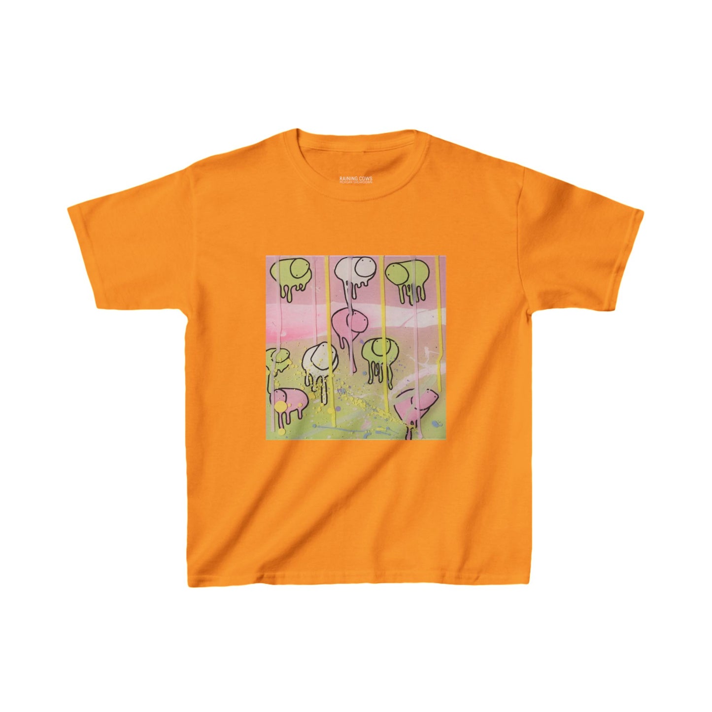 RAINING COWS "Camouflaged Lightning" Kids Tee